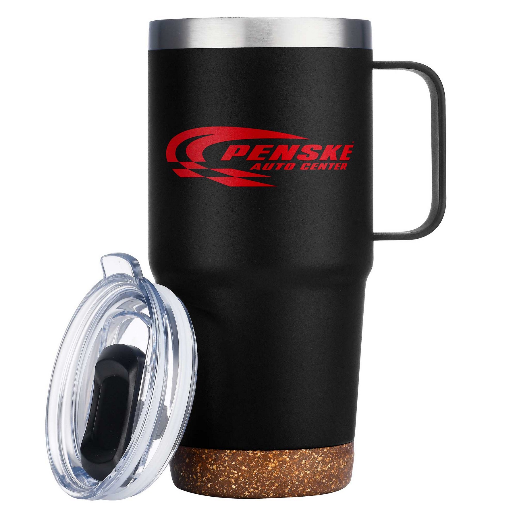 Picture of 24oz. SS Travel Mug with Cork Base and Handle