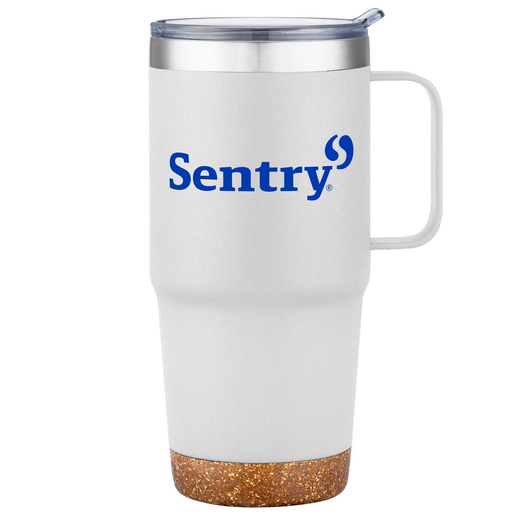 Picture of 24oz. SS Travel Mug with Cork Base and Handle