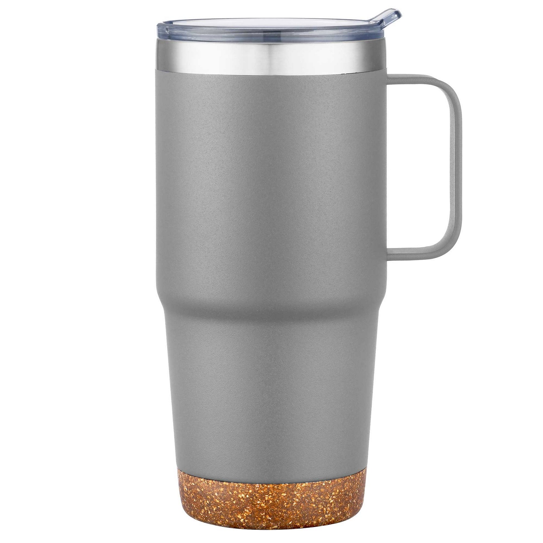 Picture of 24oz. SS Travel Mug with Cork Base and Handle