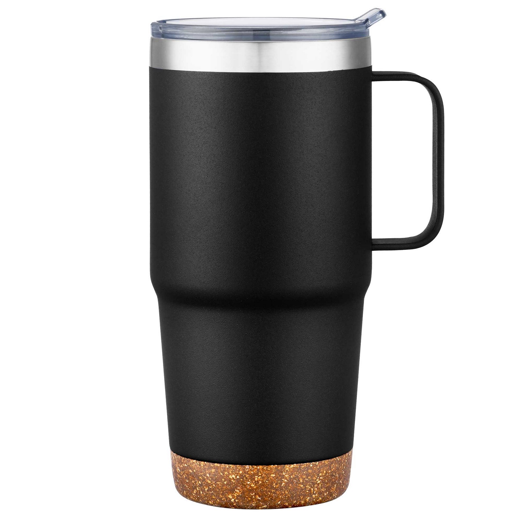 Picture of 24oz. SS Travel Mug with Cork Base and Handle