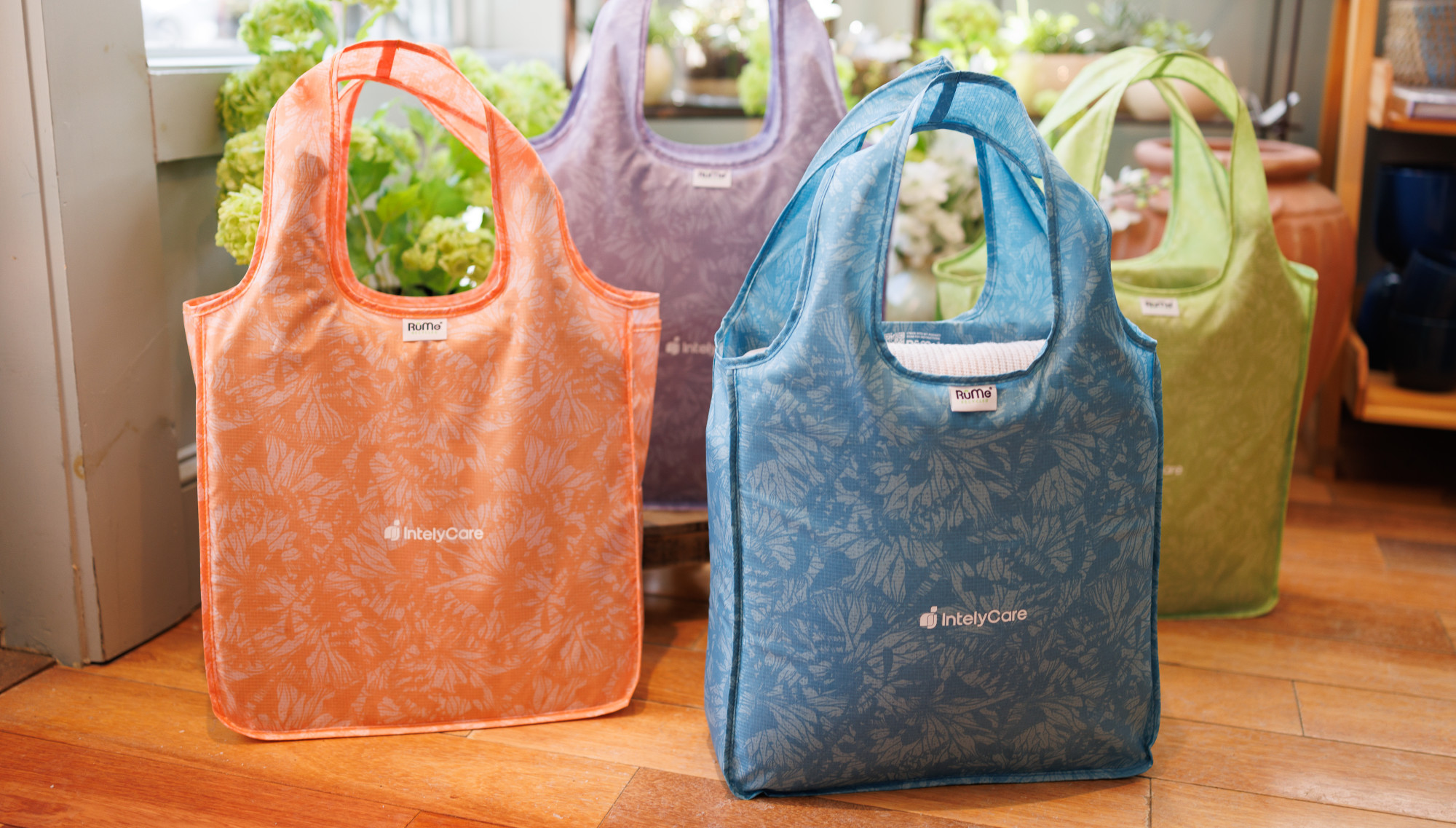 Picture of RuMe Recycled Ripstop rPET Medium Tote - Cool Matcha
