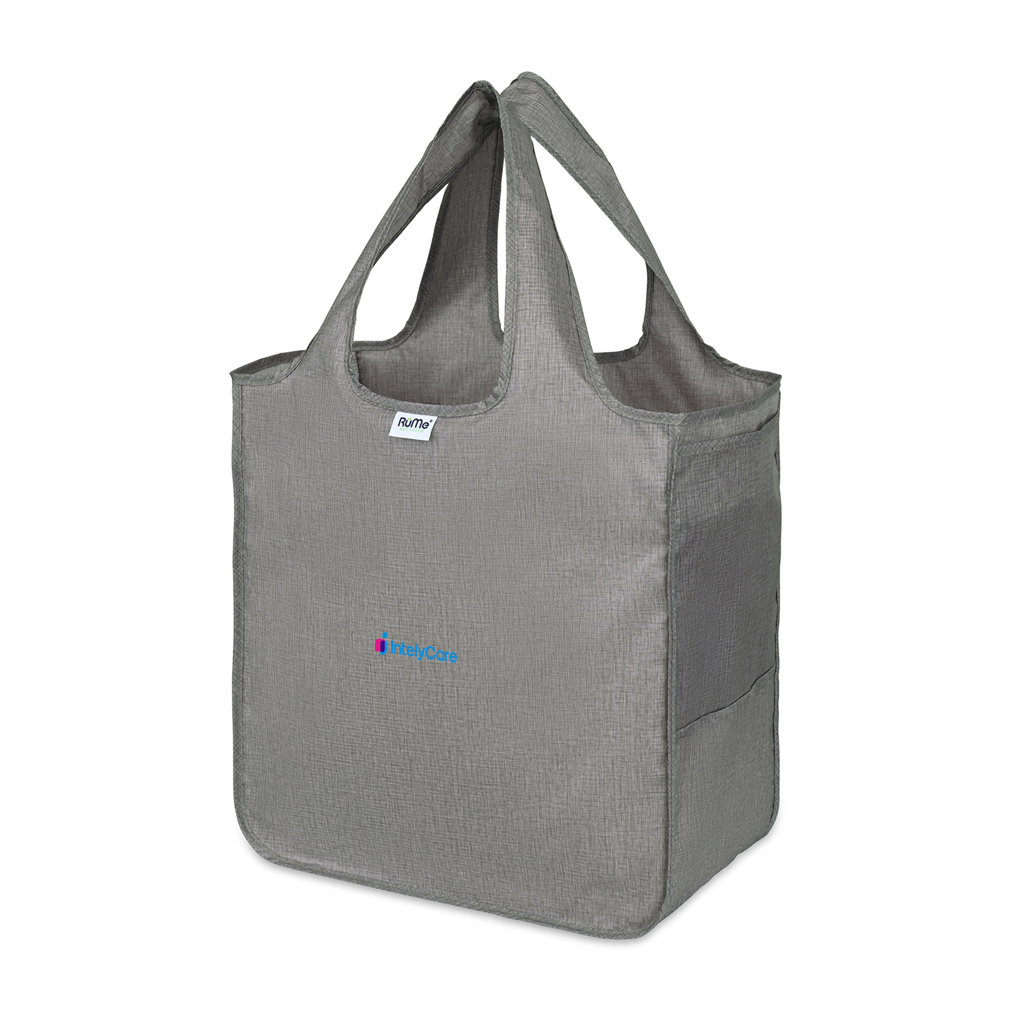 Picture of RuMe Recycled Ripstop rPET Large Tote - Heather Grey