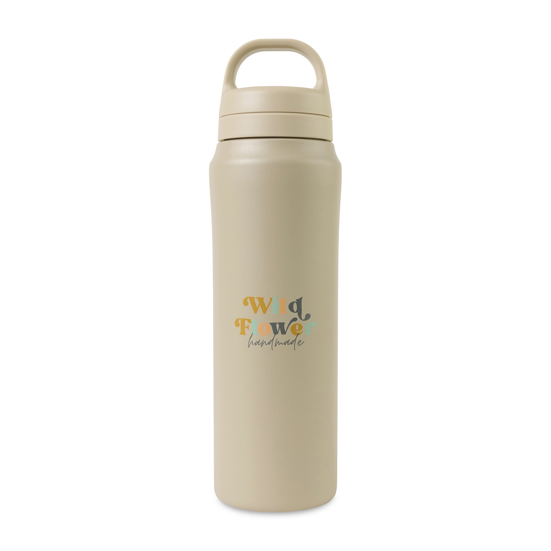 Picture of Aviana Rowan Recycled Stainless Steel Water Bottle - 16 Oz. - Taupe