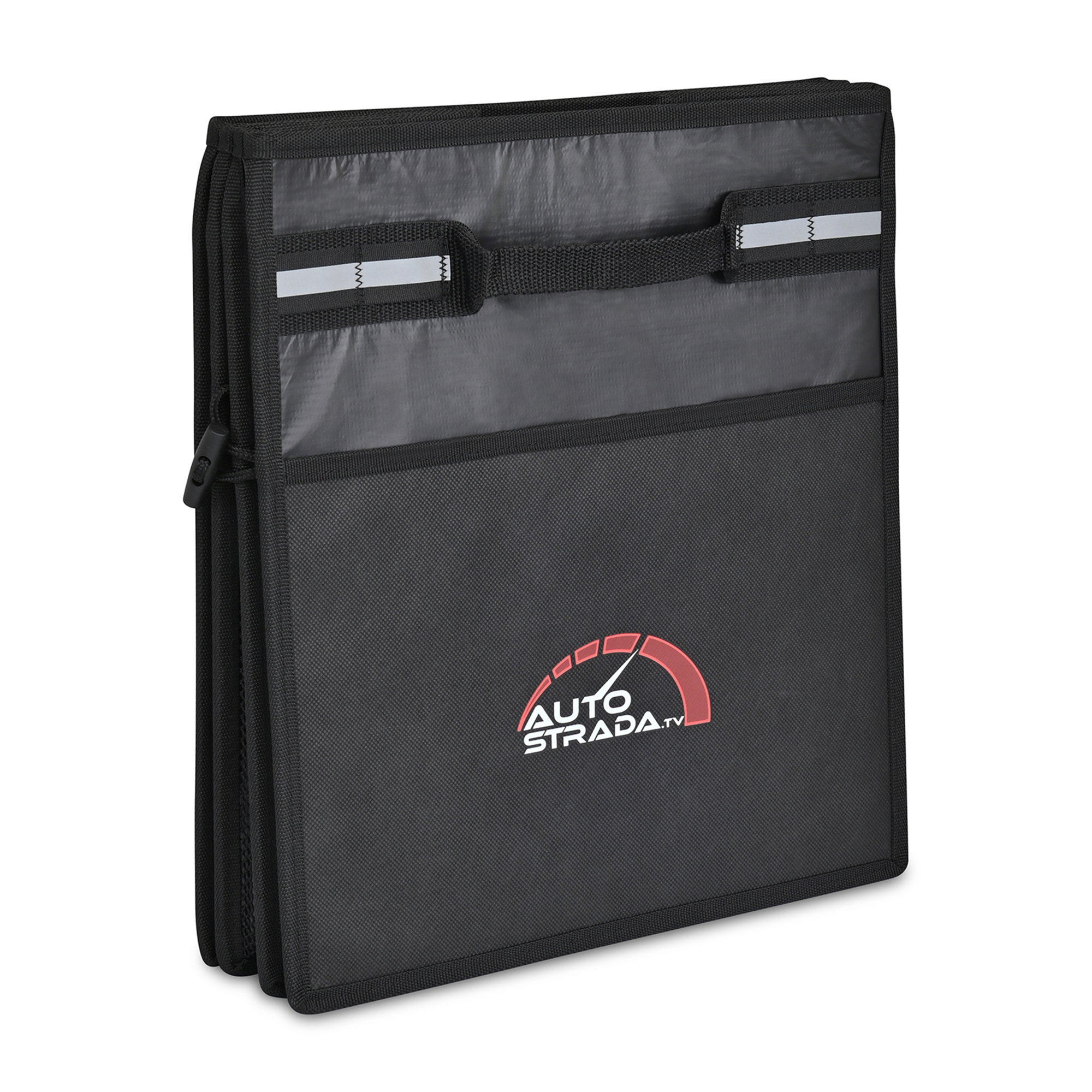 Picture of Structure Laminated Recycled Non-Woven Cargo Box with Lid - Black