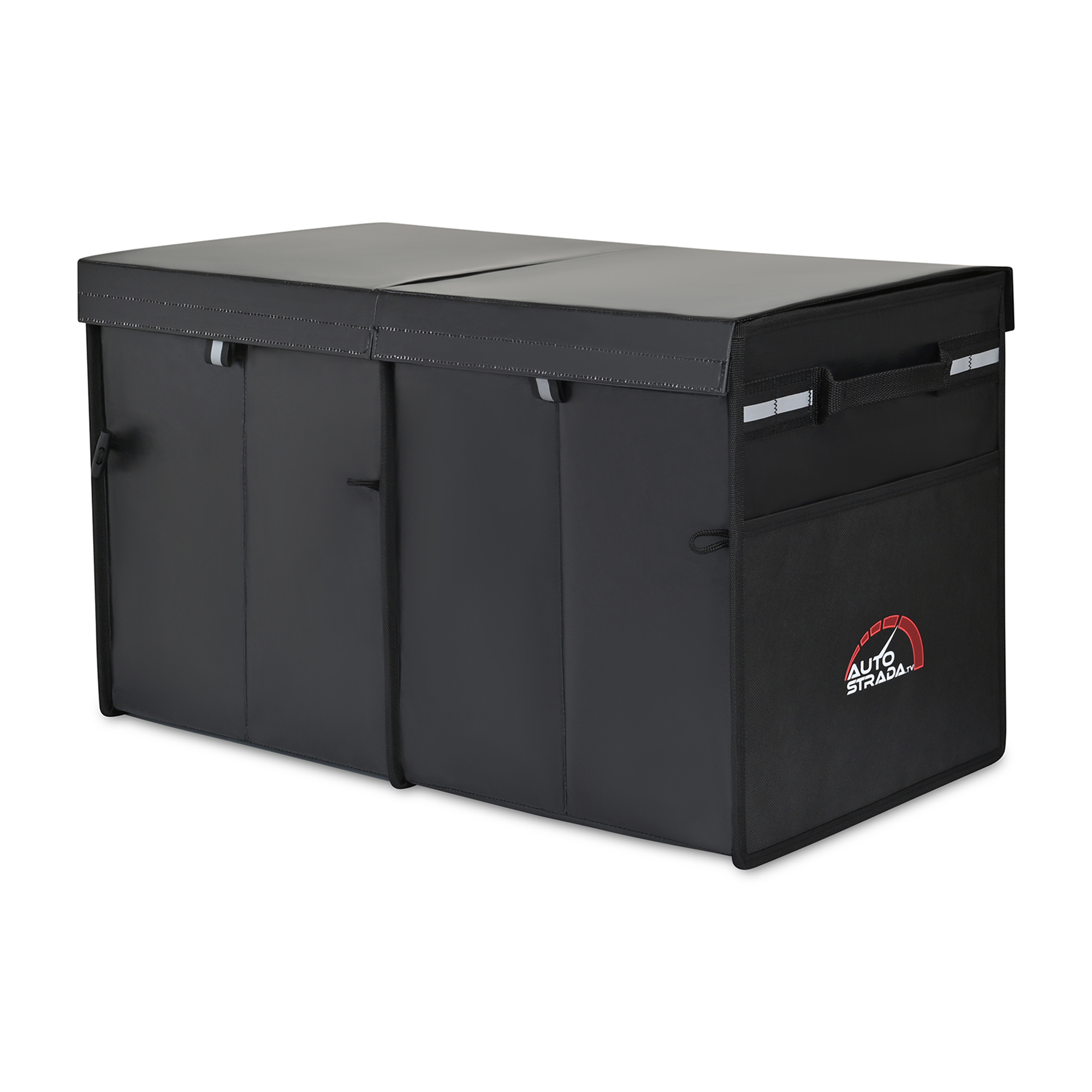 Picture of Structure Laminated Recycled Non-Woven Cargo Box with Lid - Black