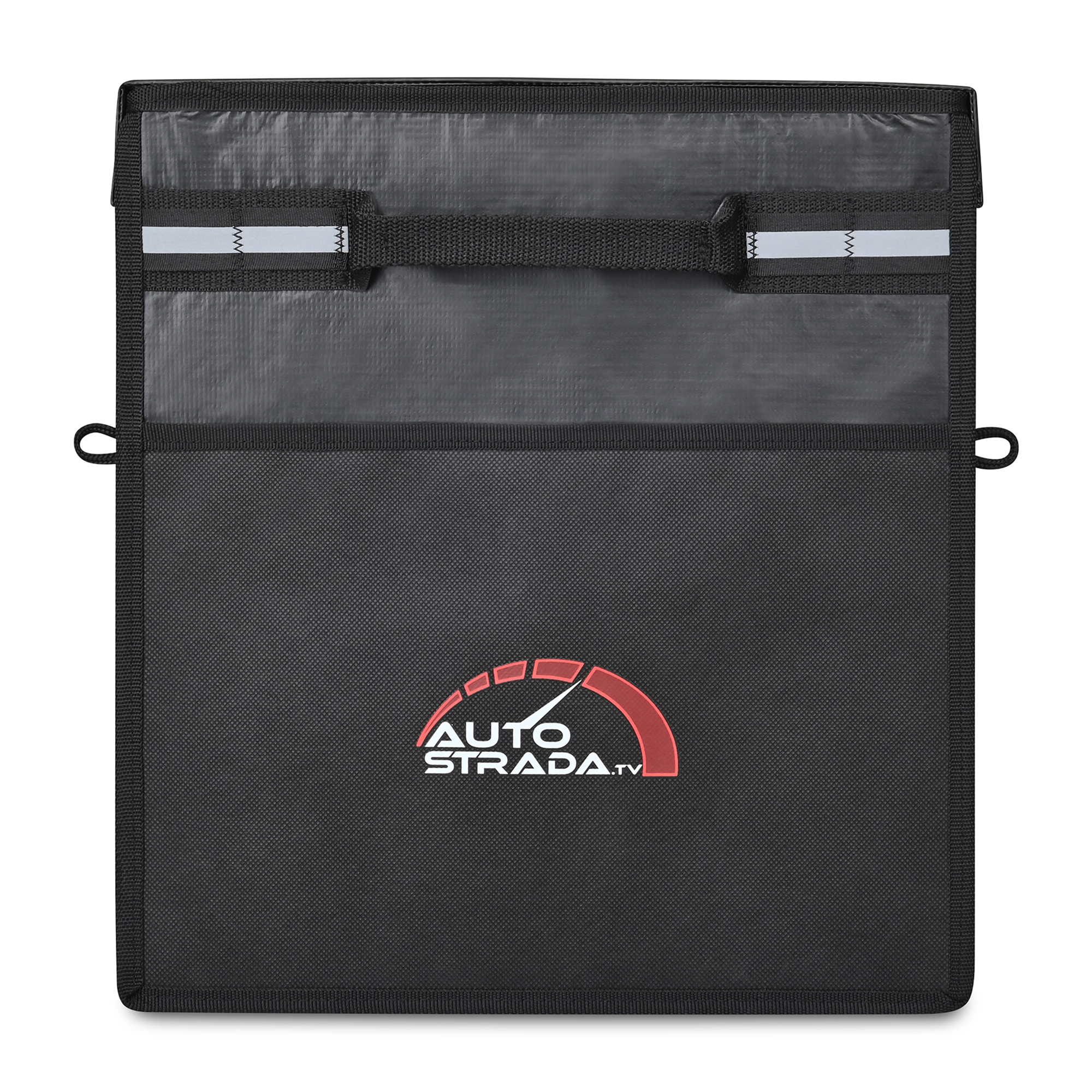 Picture of Structure Laminated Recycled Non-Woven Cargo Box with Lid - Black