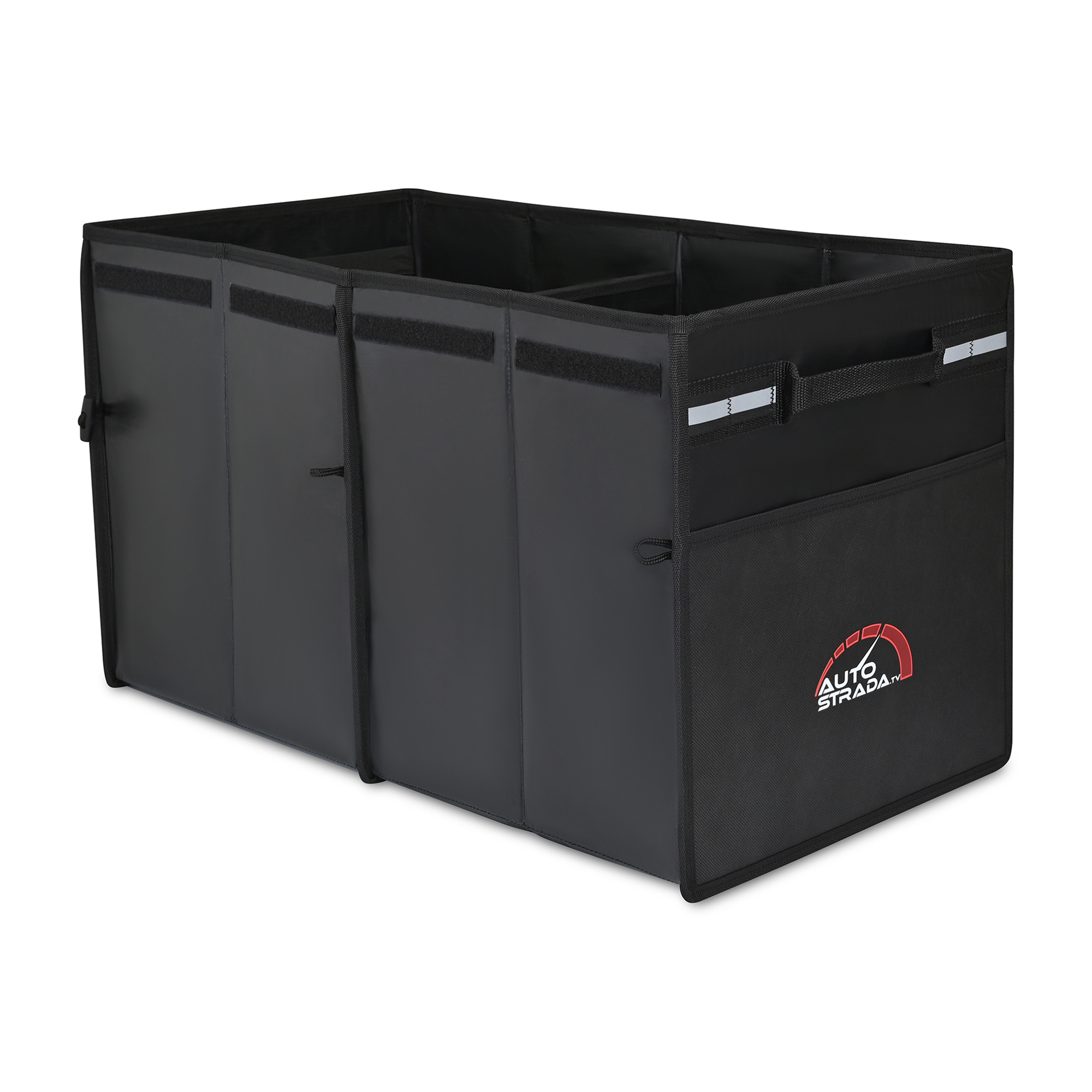 Picture of Structure Laminated Recycled Non-Woven Cargo Box with Lid - Black