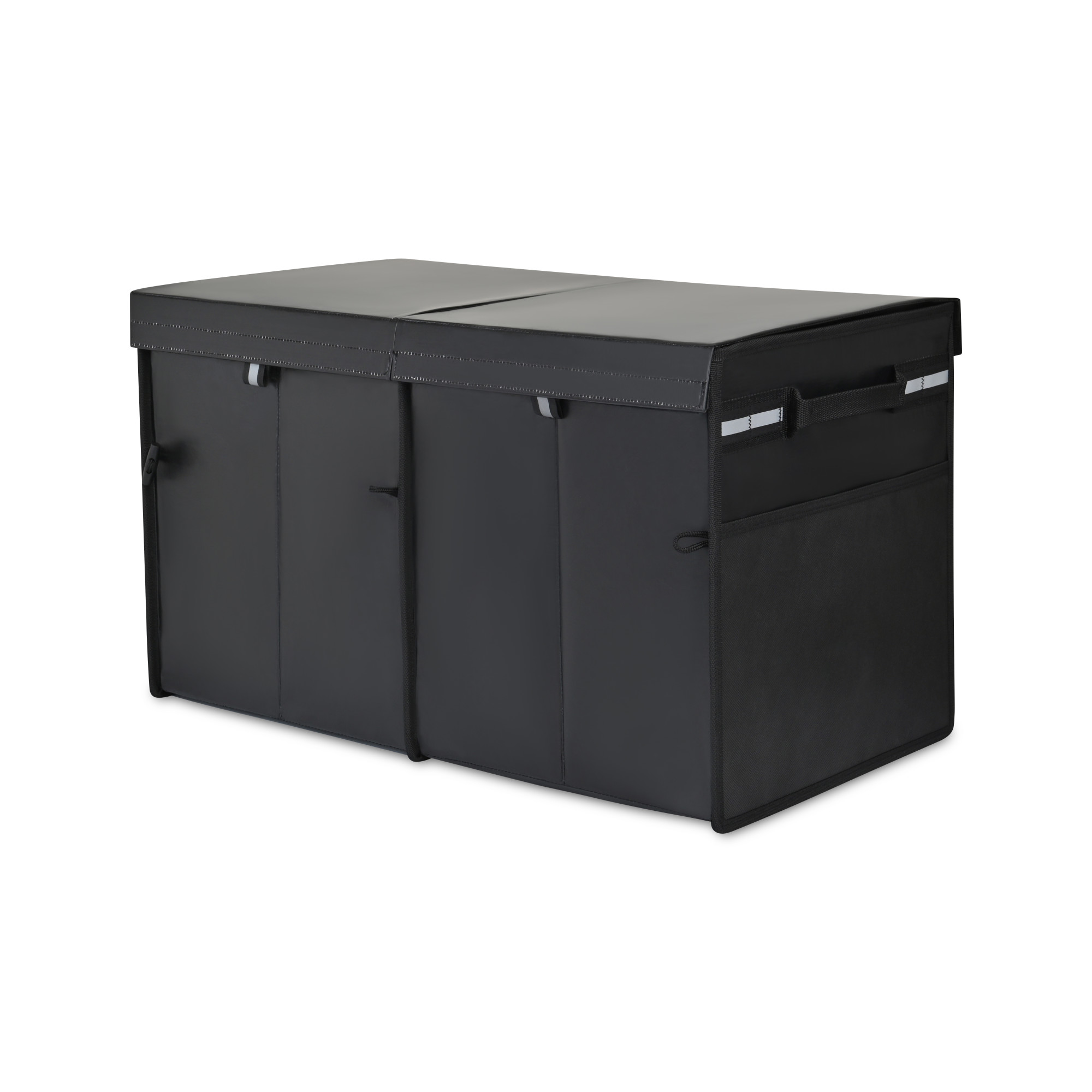 Picture of Structure Laminated Recycled Non-Woven Cargo Box with Lid - Black