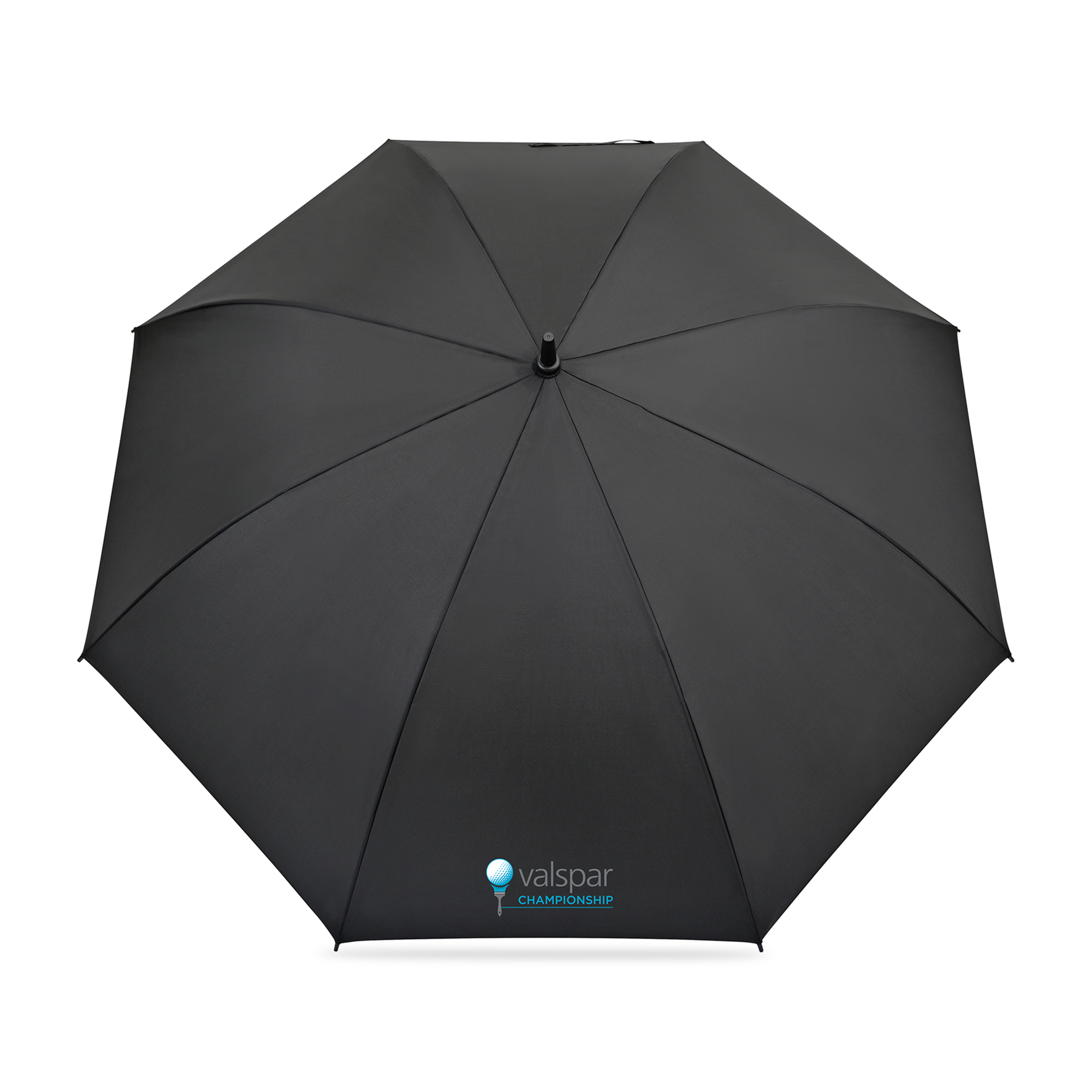 Picture of Elements 60" Recycled rPET Auto Open Golf Umbrella - Black