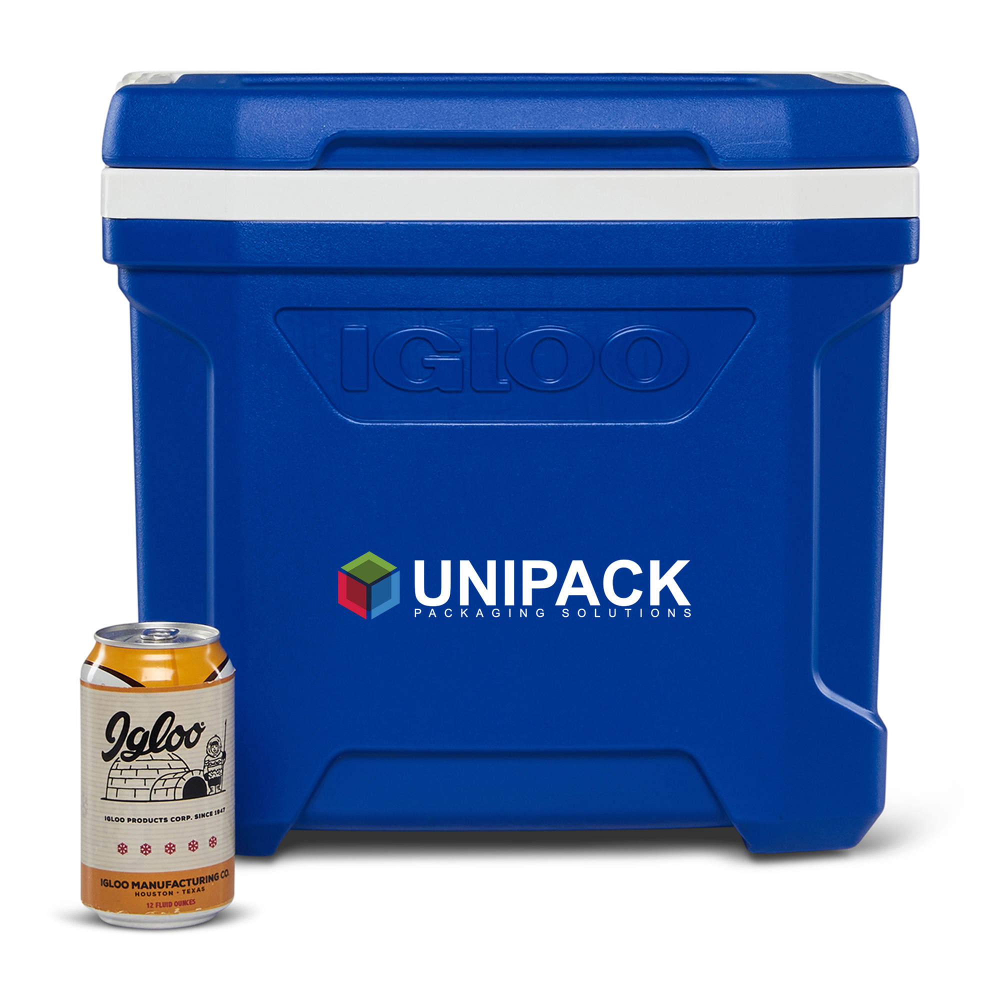 Picture of Igloo Profile II 16 Qt Cooler - White-Majestic Blue