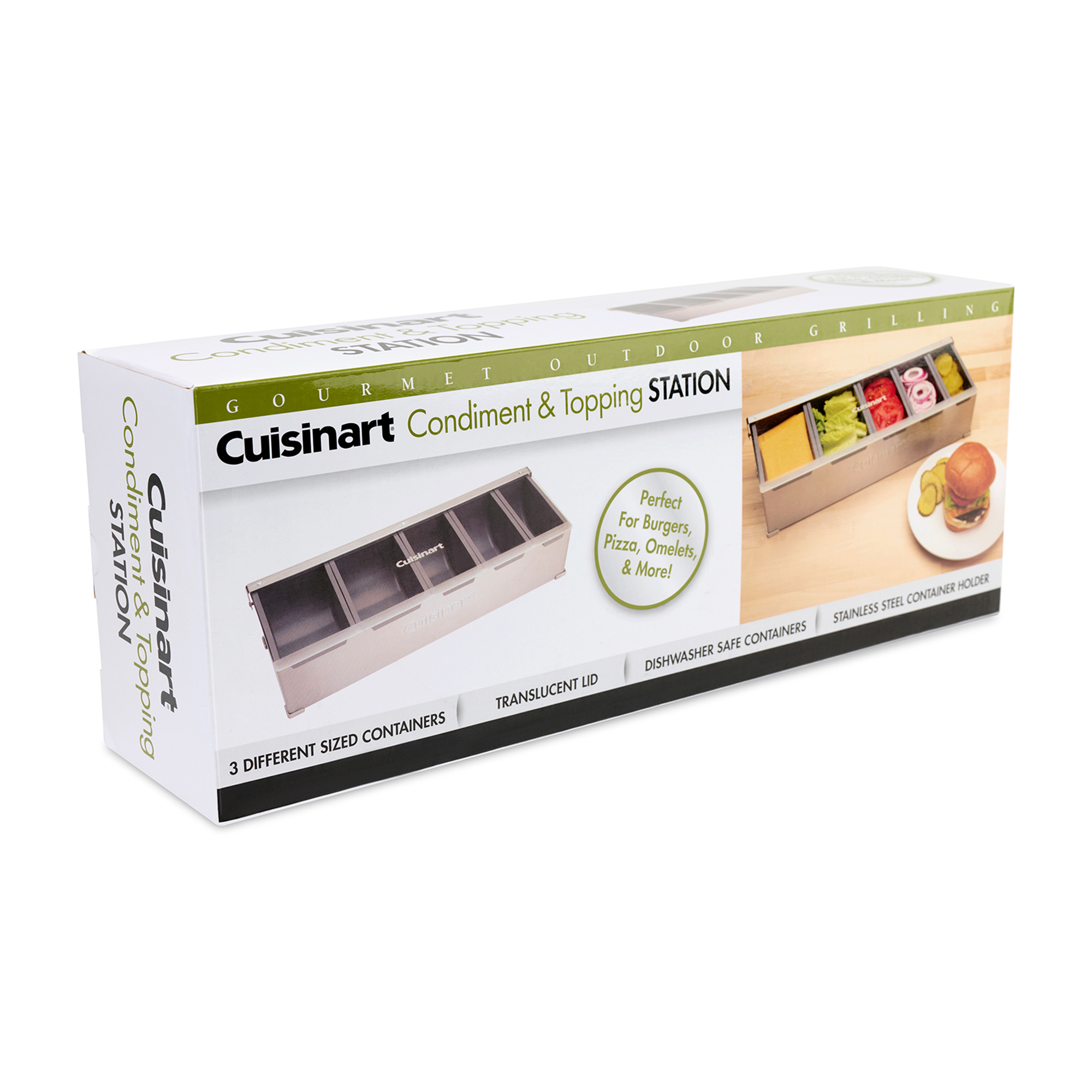 Picture of Cuisinart Outdoors Condiment and Topping Station - Stainless Steel