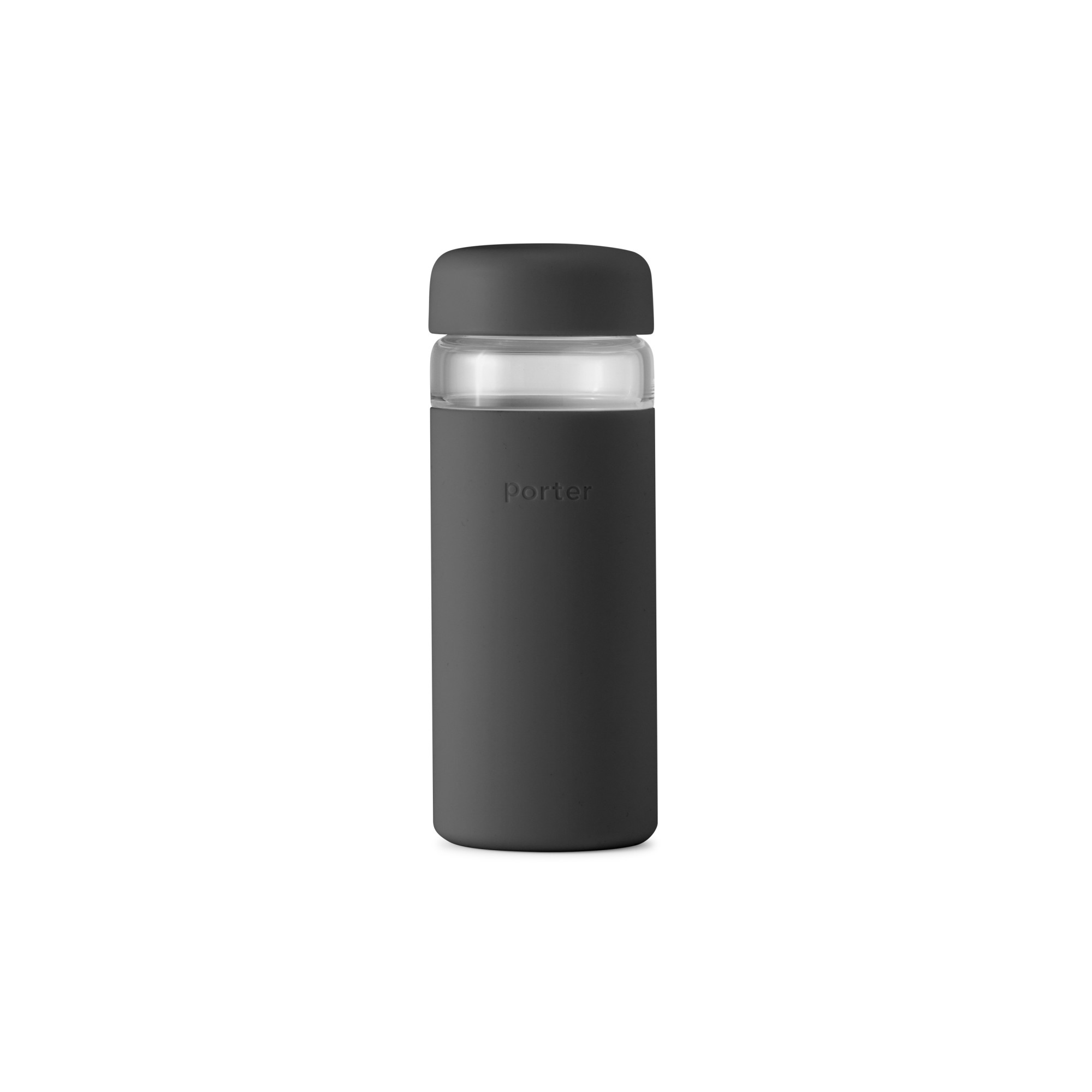 Picture of W&P Wide Mouth Glass Bottle 16 Oz. - Charcoal