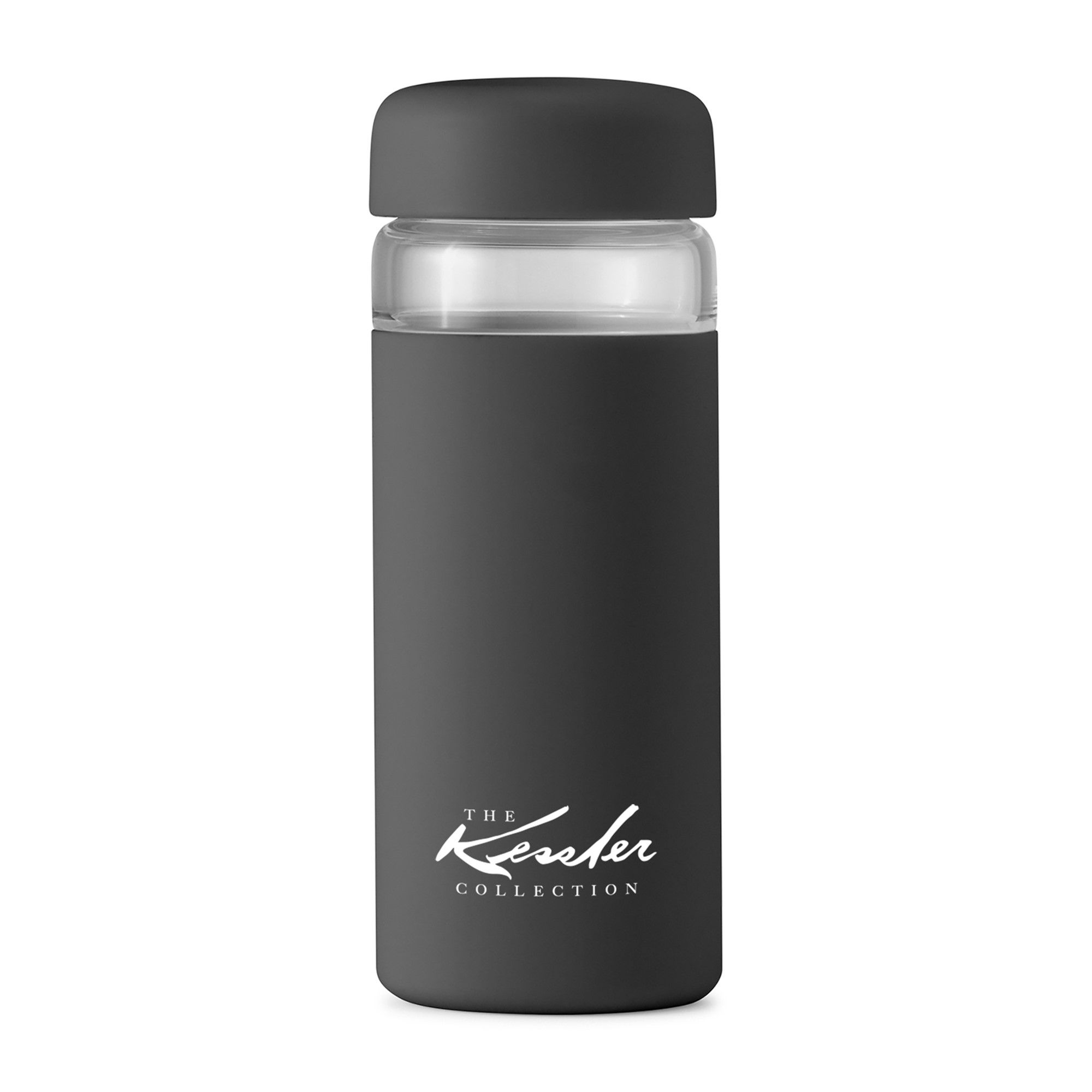 Picture of W&P Wide Mouth Glass Bottle 16 Oz. - Charcoal