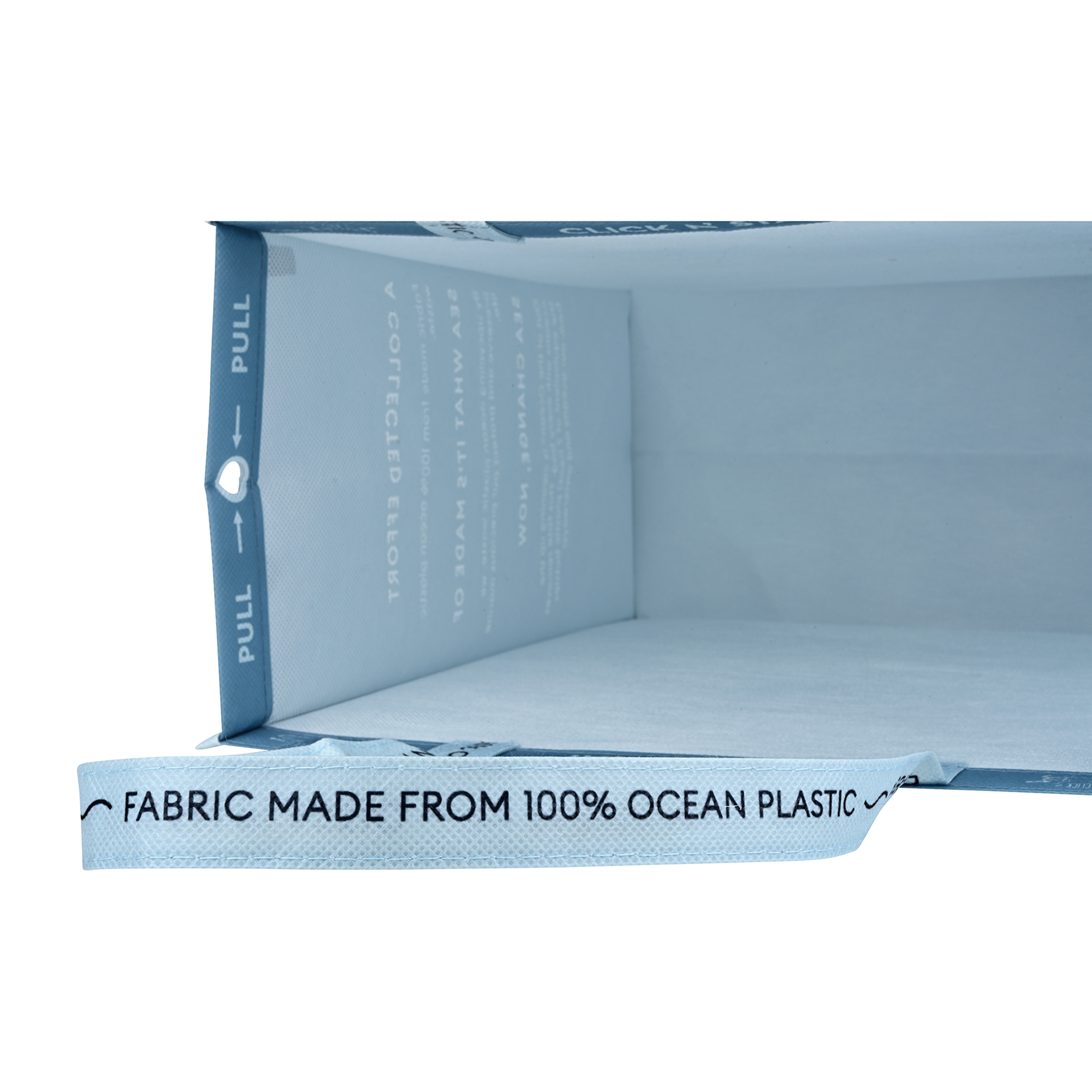 Picture of Out of the Ocean Reusable Large Shopper with Click N? Stay - Slate Grey