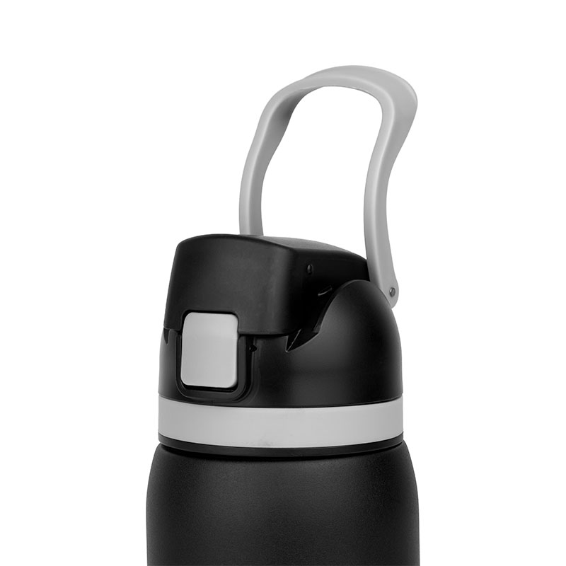 Picture of 27 Oz. Two-Toned Stainless Steel Straw Bottle