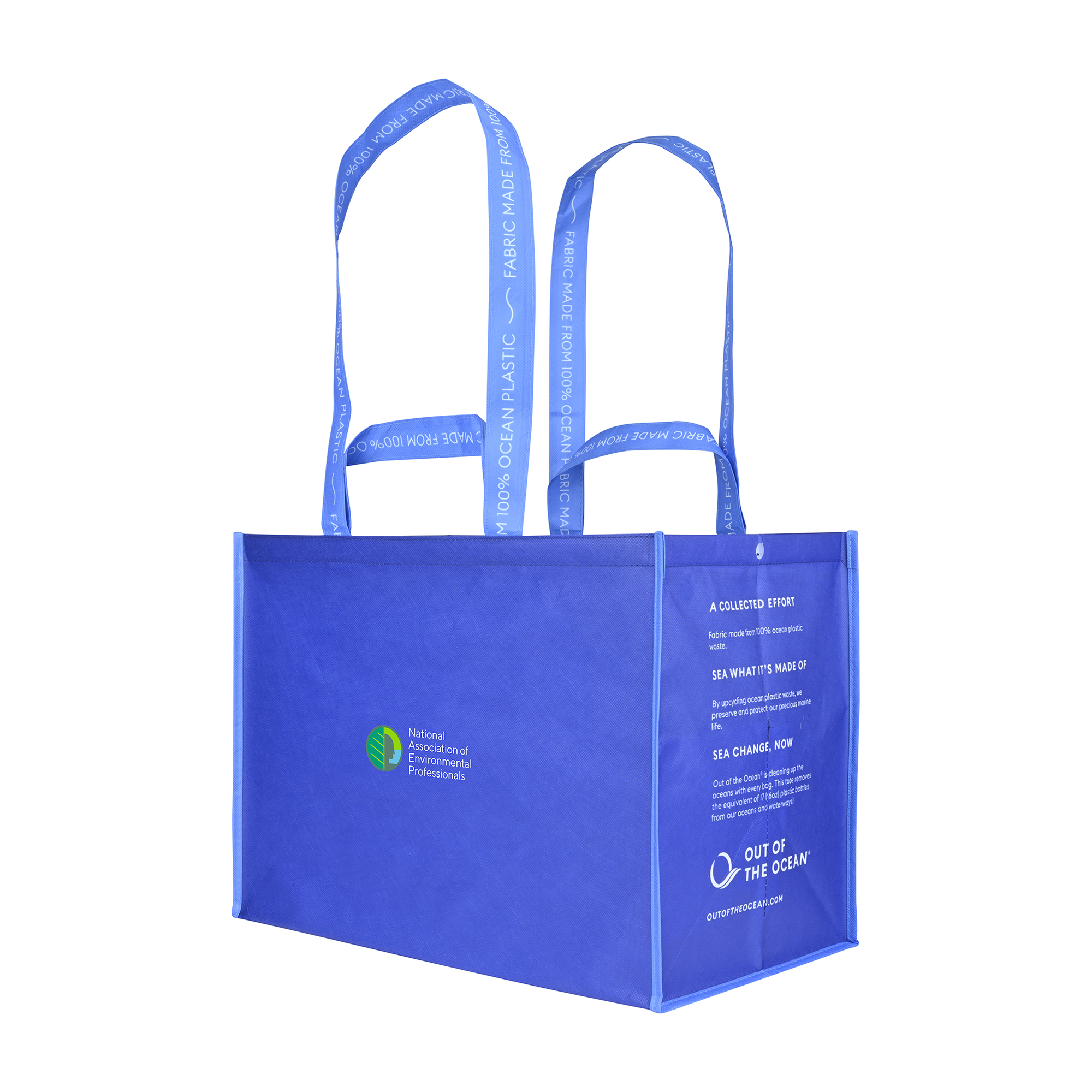Picture of Out of the Ocean Reusable XL Shopper with Click N' Stay - Navy