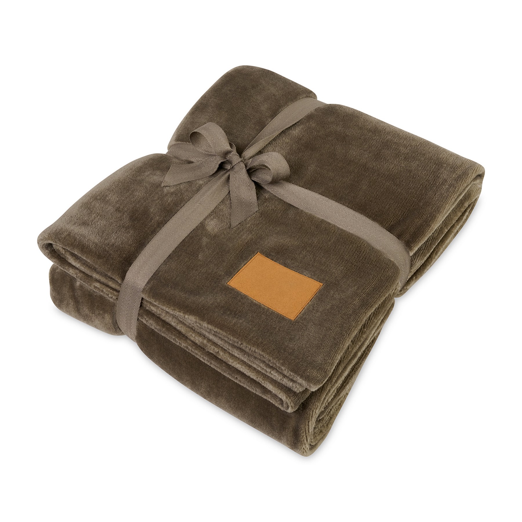 Picture of Mink Ever Soft Recycled Polyester Throw Blanket - Mocha