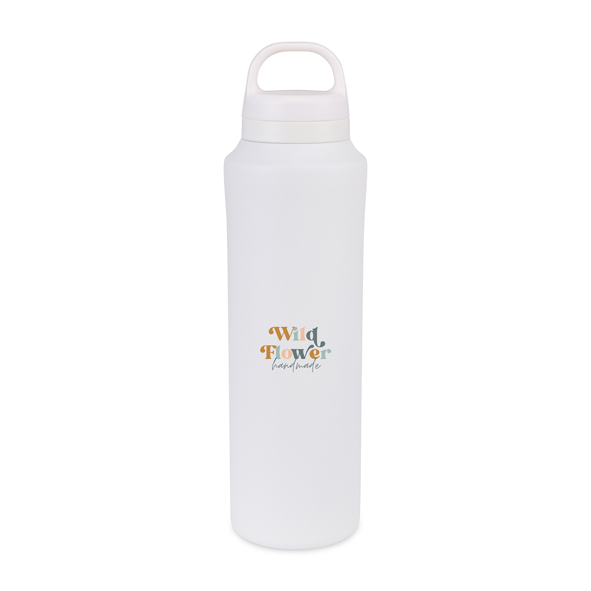 Picture of Aviana Rowan Recycled Stainless Steel Water Bottle - 25 Oz. - Marshmallow
