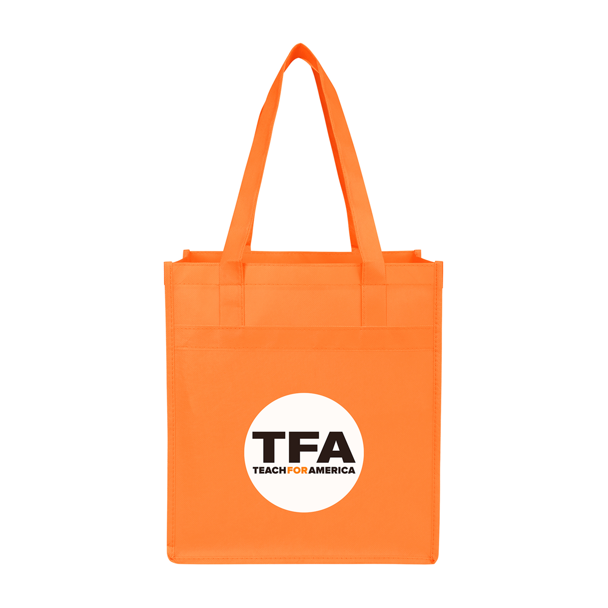 Picture of Arlo Recycled rPET Deluxe Shopper - Orange