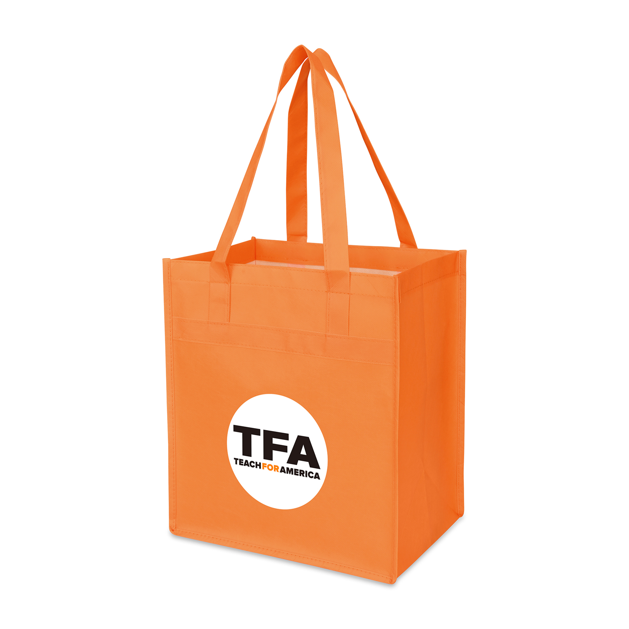 Picture of Arlo Recycled rPET Deluxe Shopper - Orange