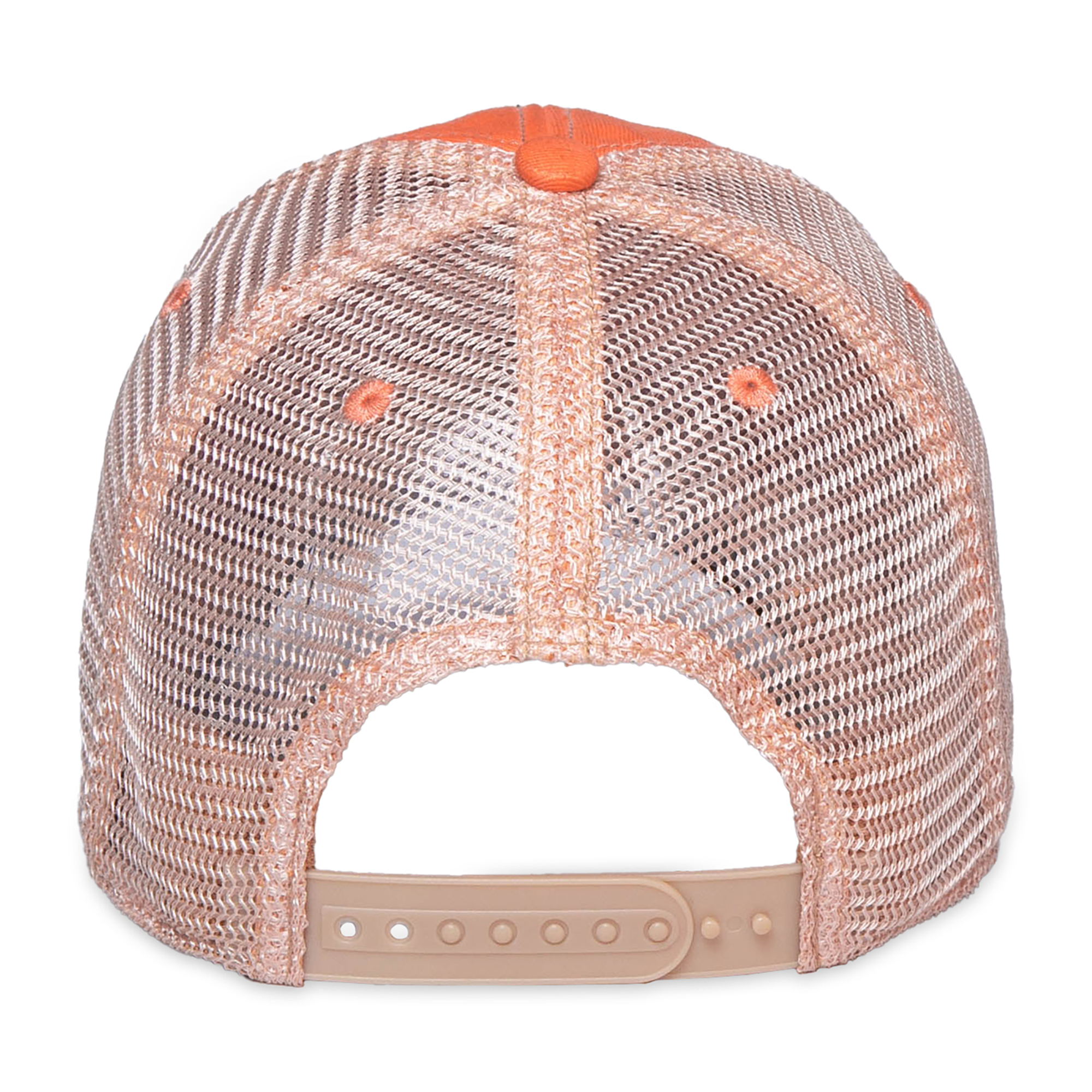 Picture of Merrimack Hat Co. Austin Vintage Trucker - Washed Orange-Tan