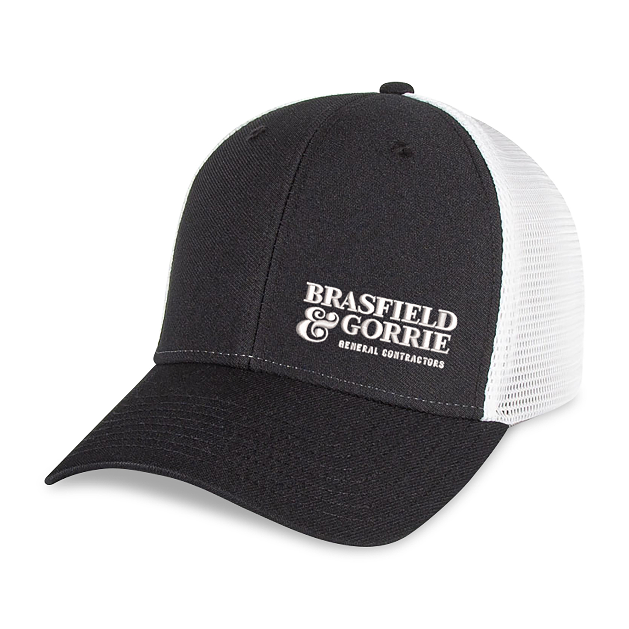 Picture of Merrimack Hat Co. Casey Performance Trucker - Black-White
