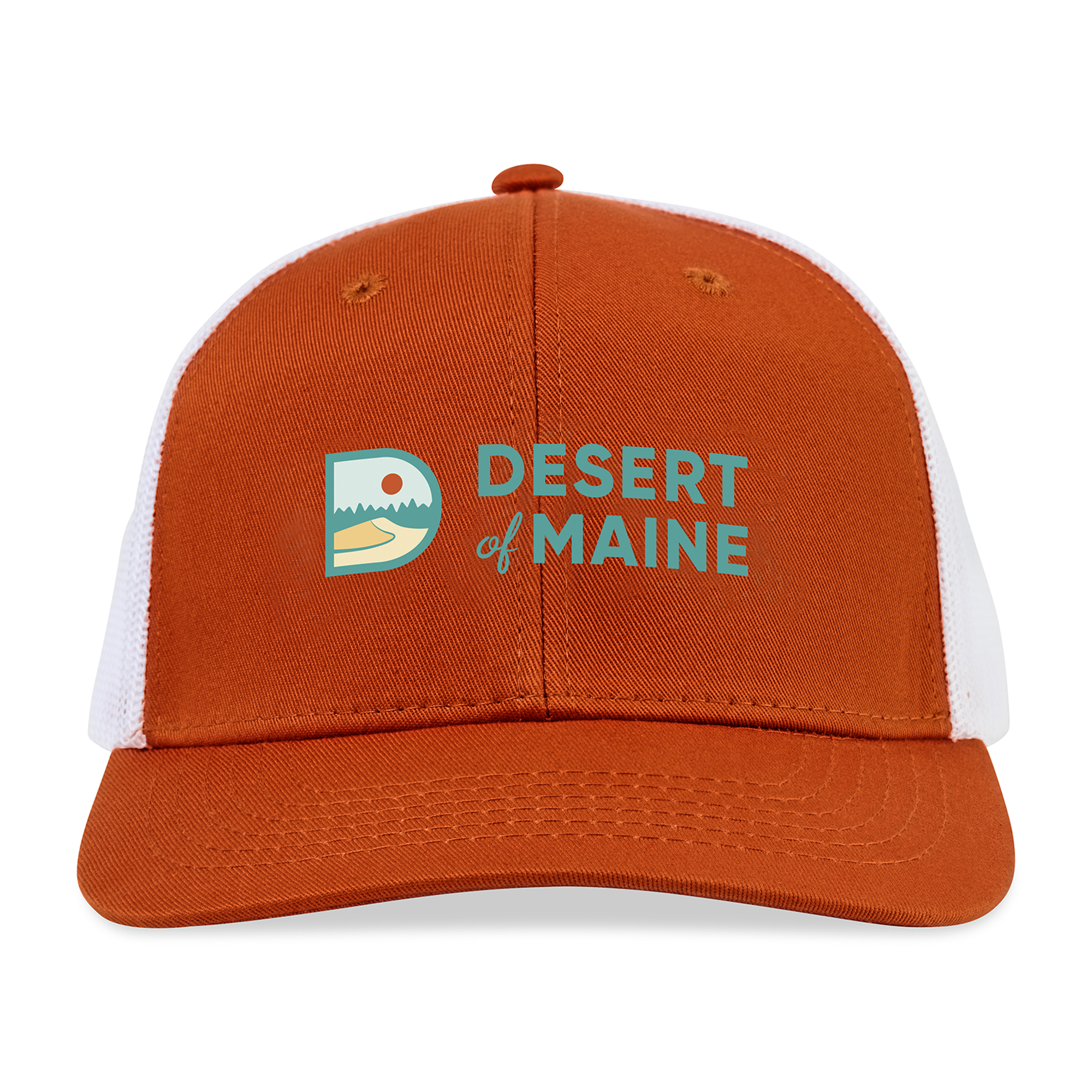 Picture of Merrimack Hat Co. Colt Trucker - Orange-White