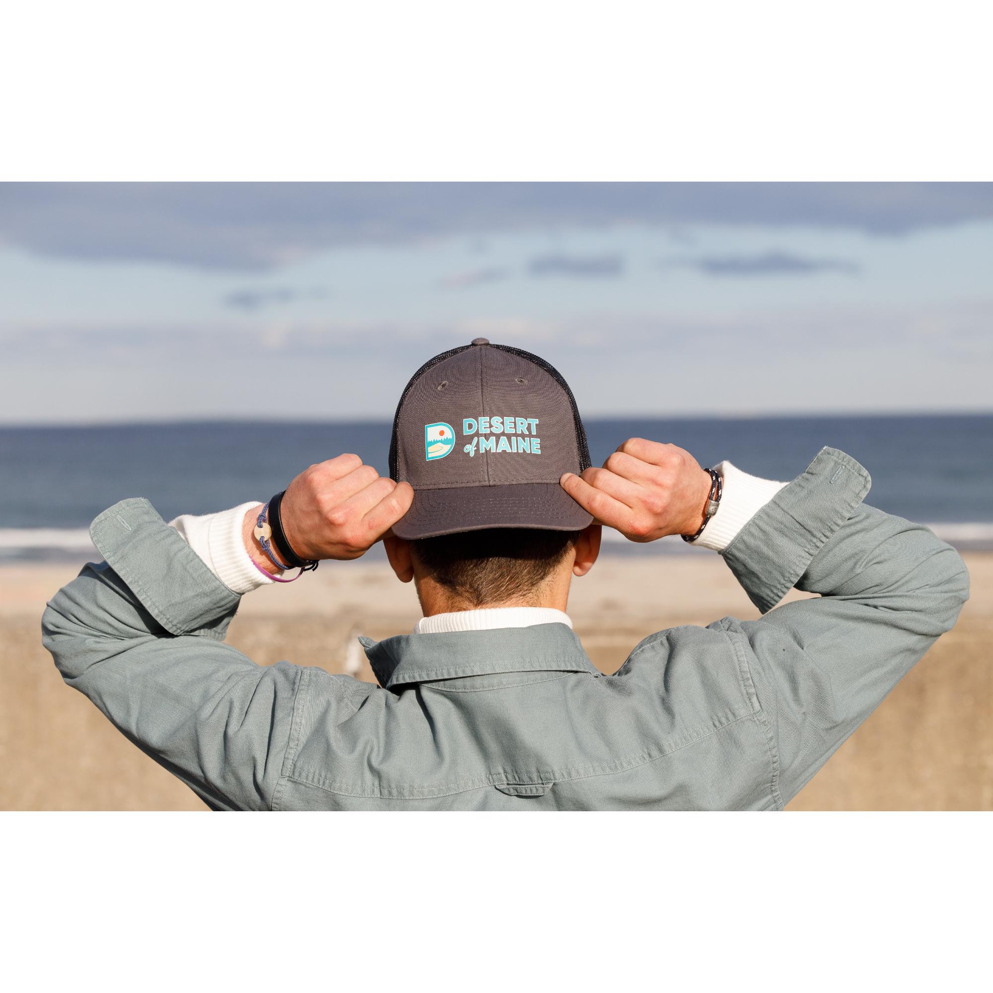 Picture of Merrimack Hat Co. Colt Trucker - Charcoal-Black