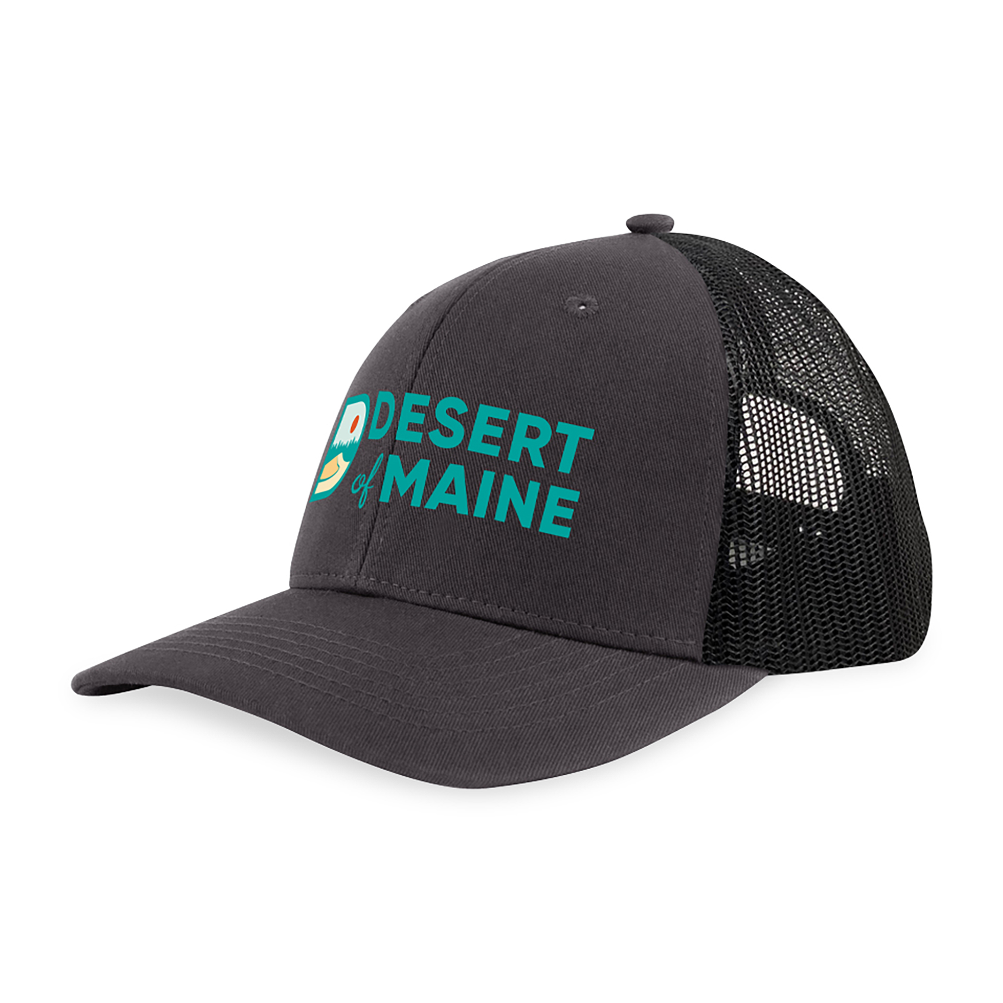 Picture of Merrimack Hat Co. Colt Trucker - Charcoal-Black