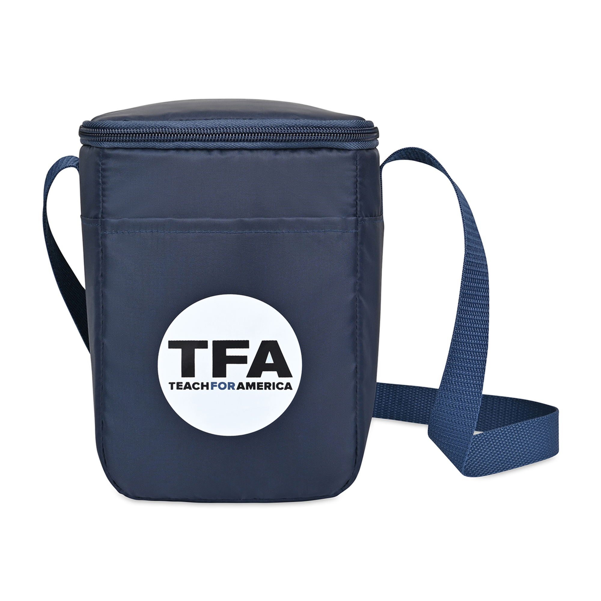Picture of Arlo Recycled rPET 6 Can Lunch Cooler - Navy