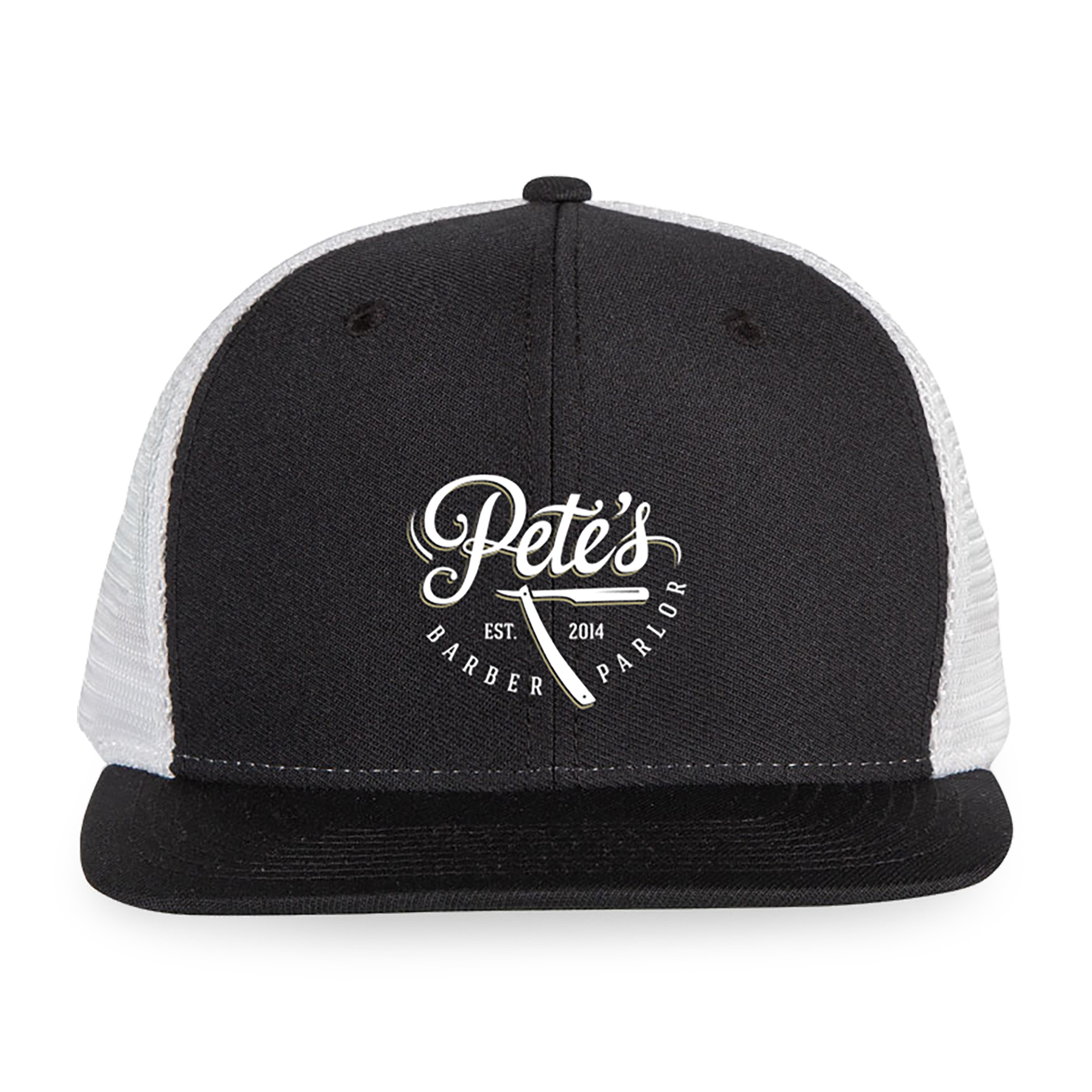 Picture of Merrimack Hat Co. Axel Trucker - Black-White