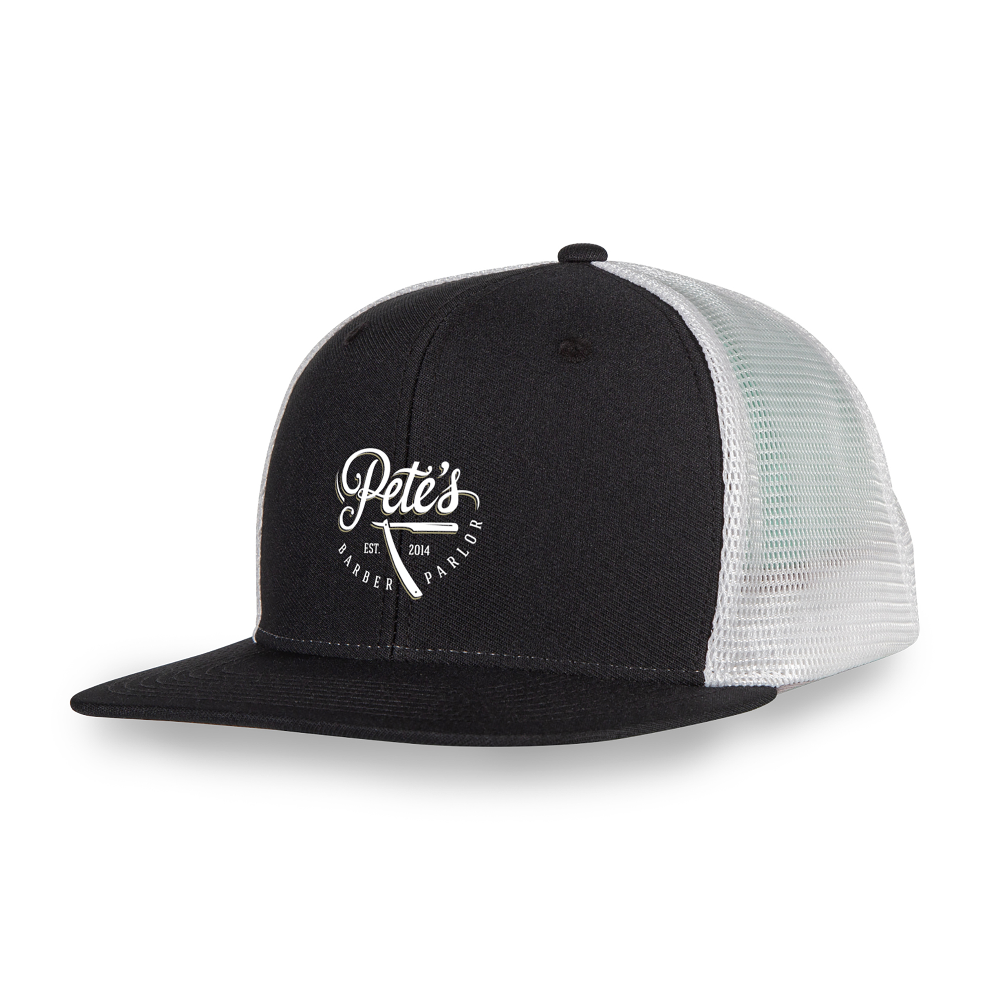 Picture of Merrimack Hat Co. Axel Trucker - Black-White