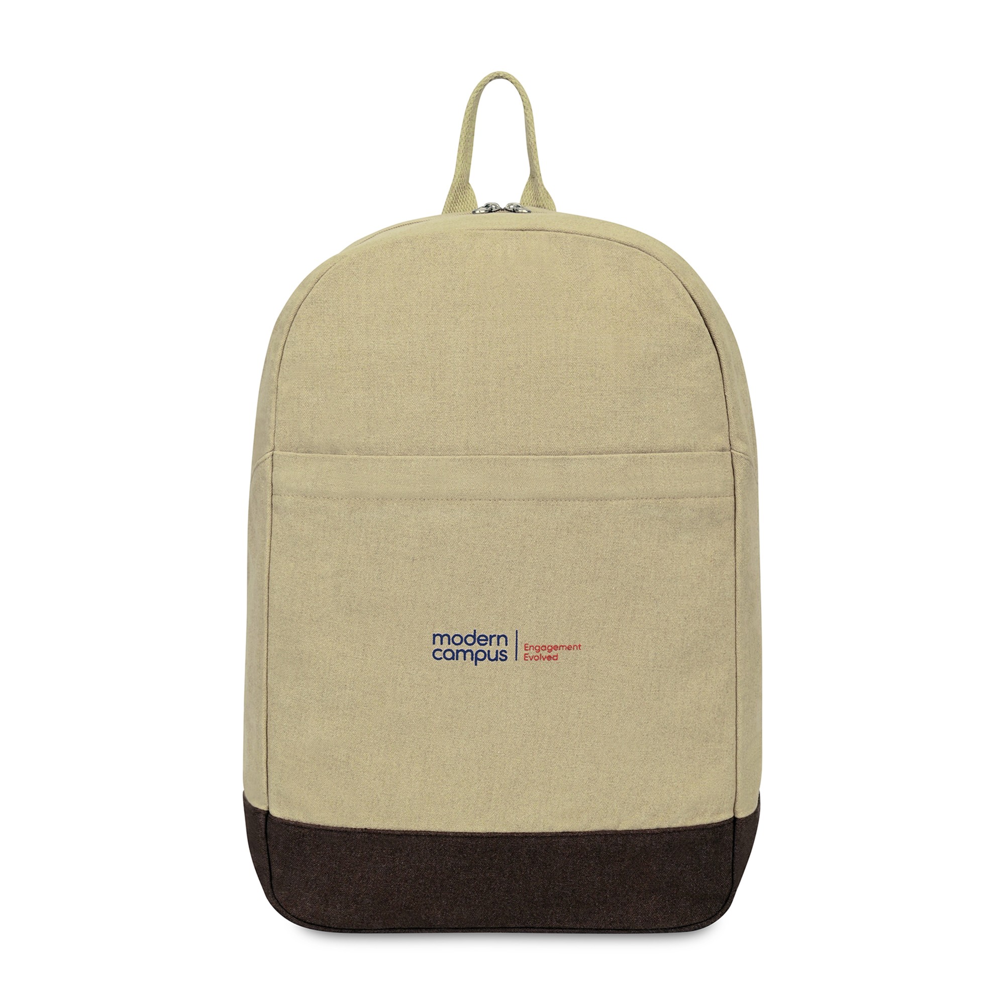 Picture of Ivy Recycled Cotton Laptop Backpack - AWARE - Beige