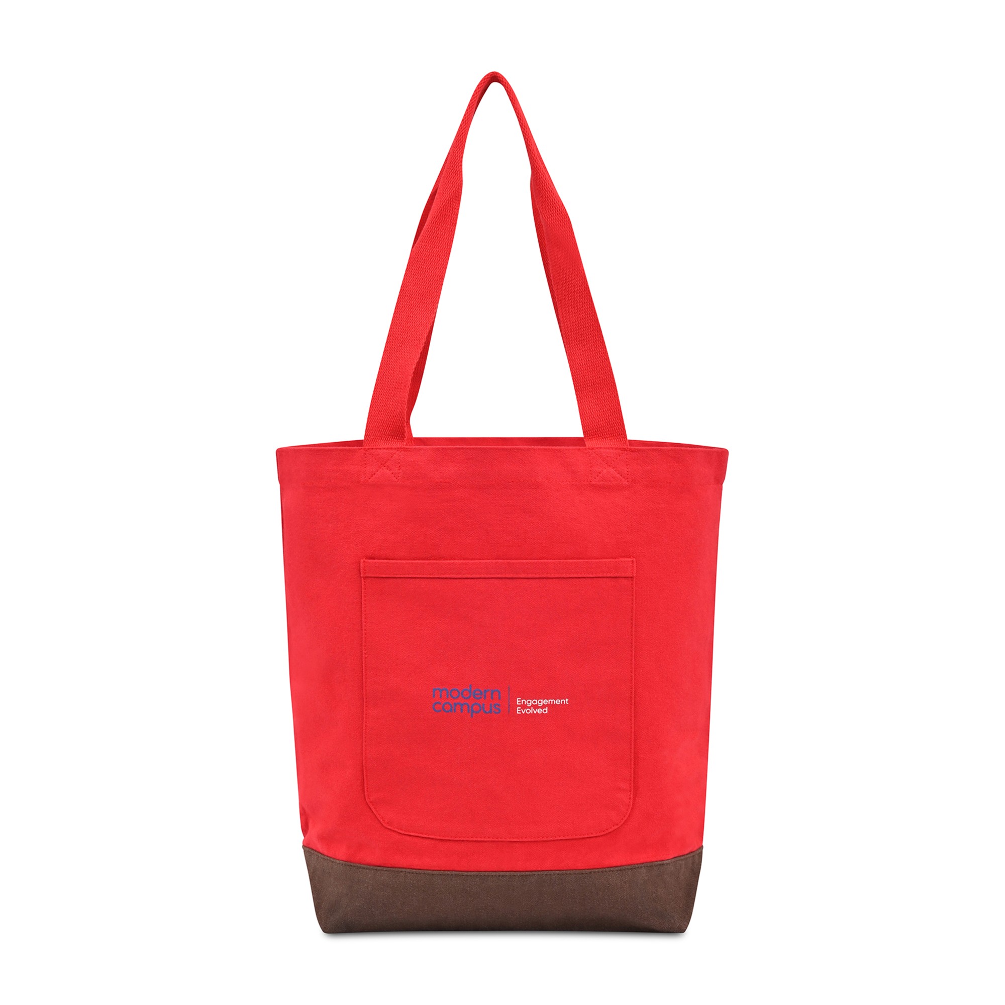 Picture of Ivy Recycled Cotton Tote - AWARE - Crimson