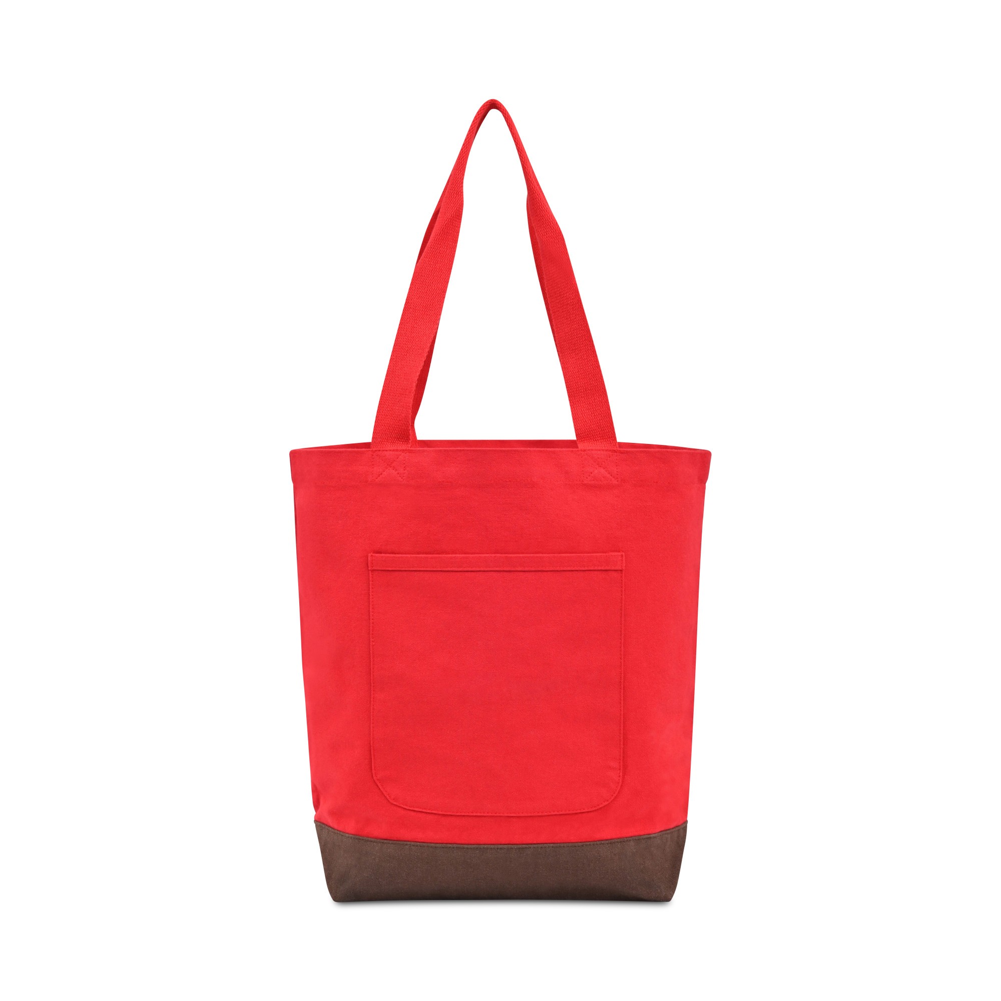 Picture of Ivy Recycled Cotton Tote - AWARE - Crimson