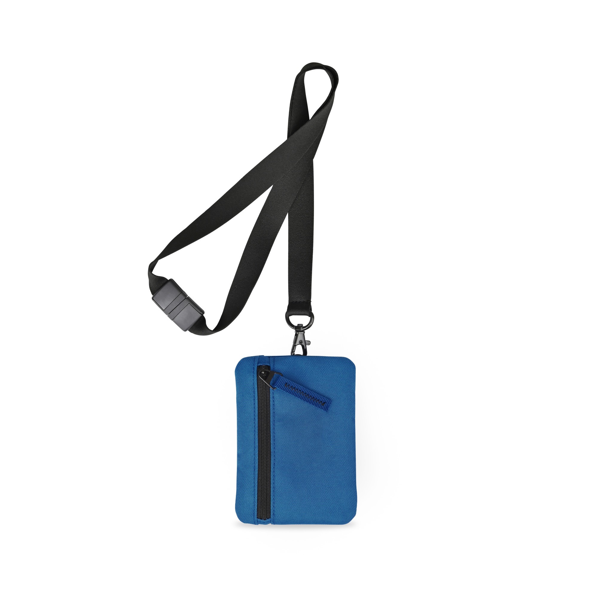 Picture of Rally Recycled ID Pouch Lanyard - Royal Blue