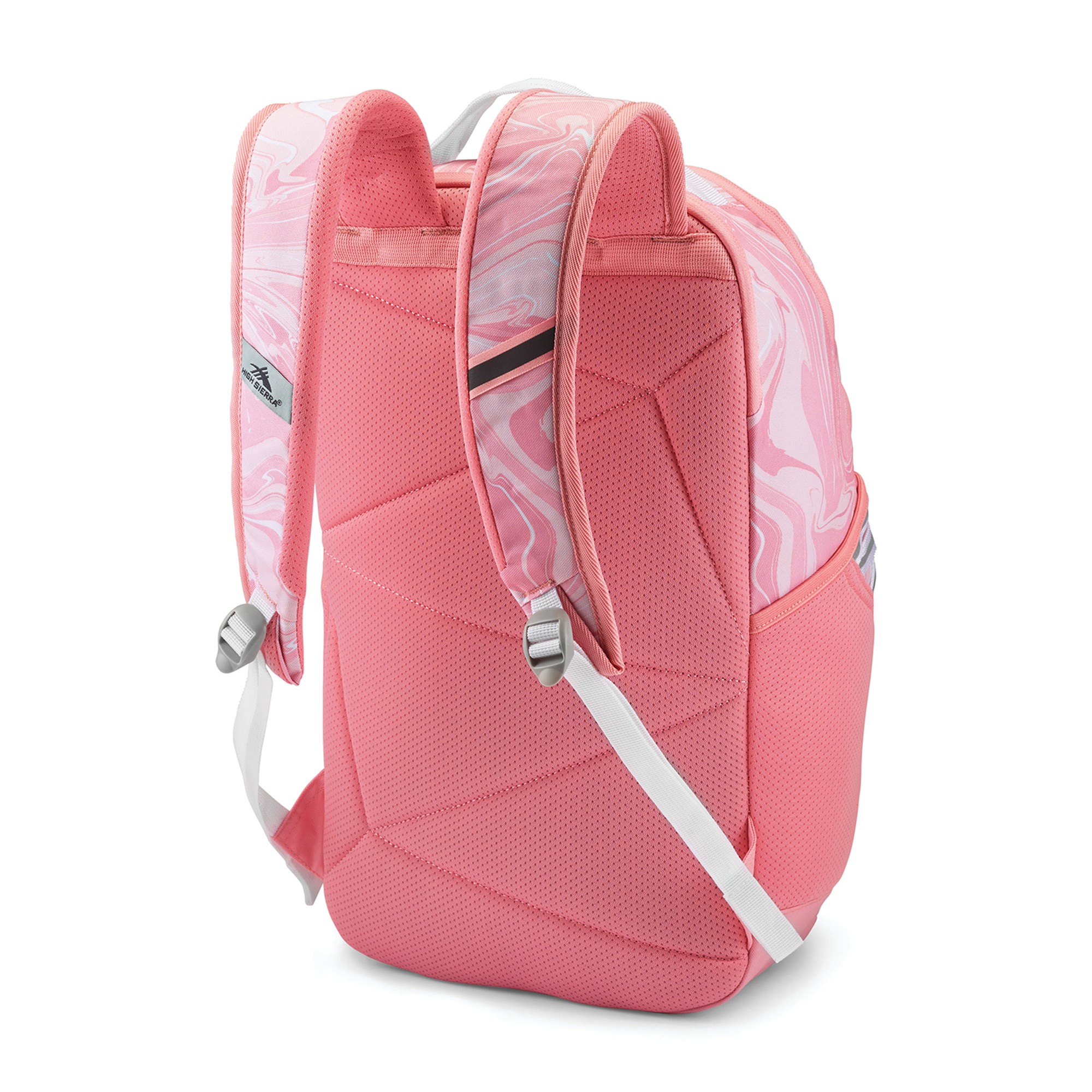 Picture of High Sierra Swoop SG Laptop Backpack - Pink Marble-Bubblegum Pink