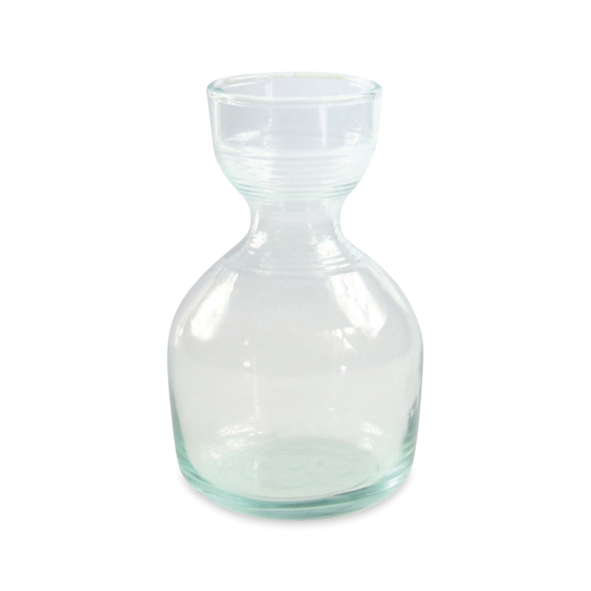 Picture of Be Home Premium Recycled Ripple Carafe - Short - Clear