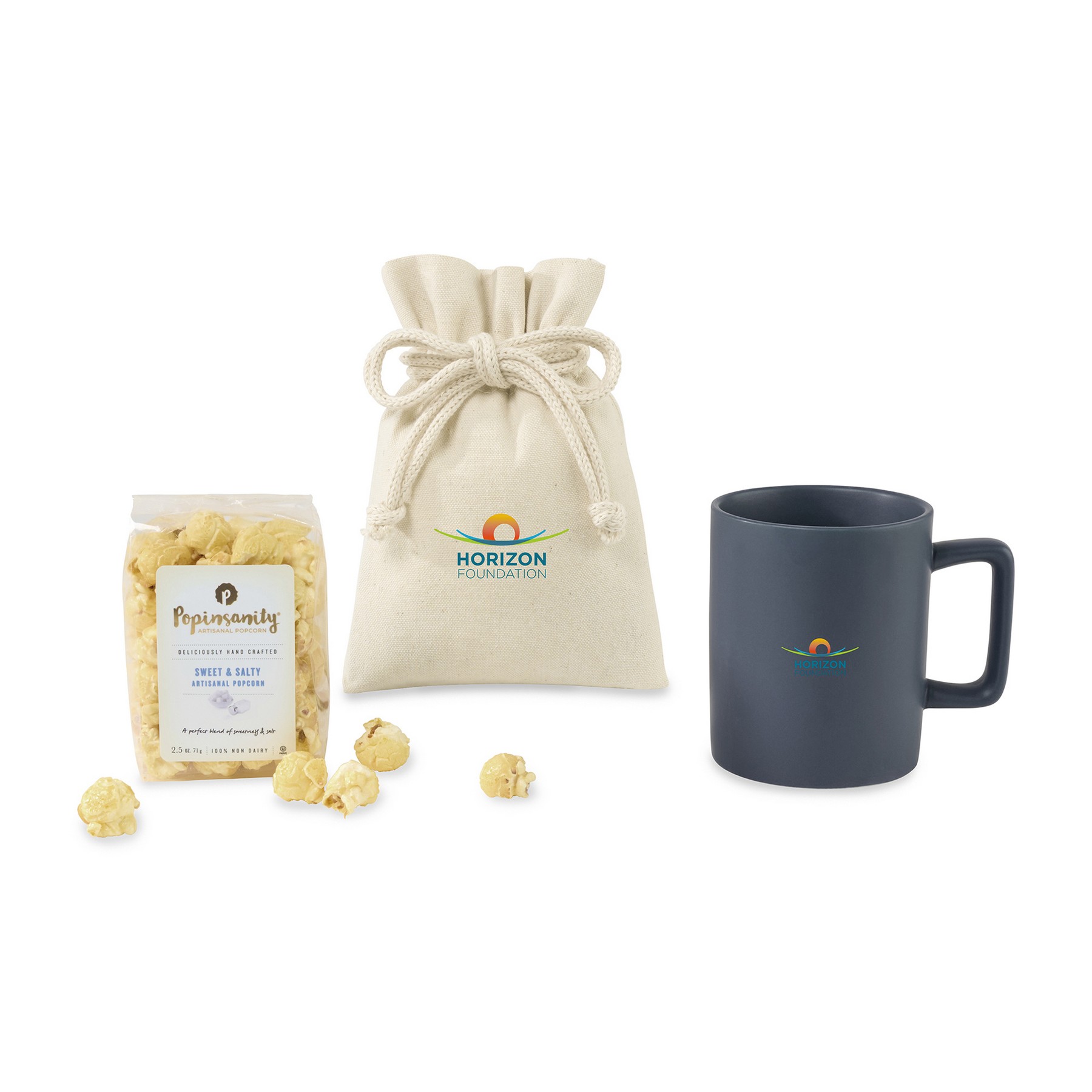 Picture of Poppinsanity Artisanal Popcorn Mug Stuffer - Matte Navy