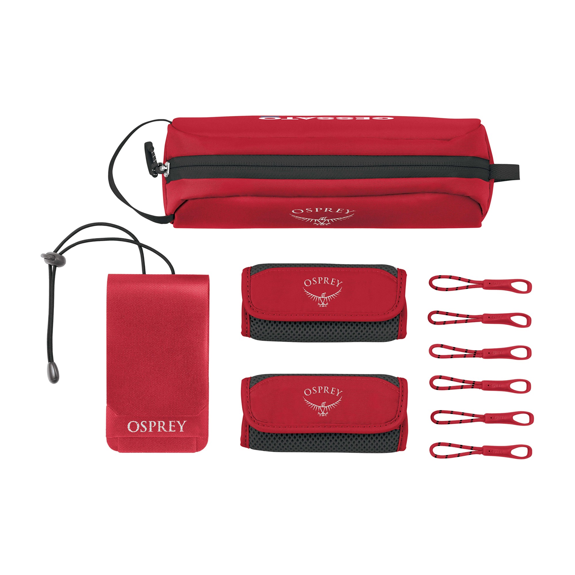 Picture of Osprey Luggage Customization Kit - Poinsettia Red