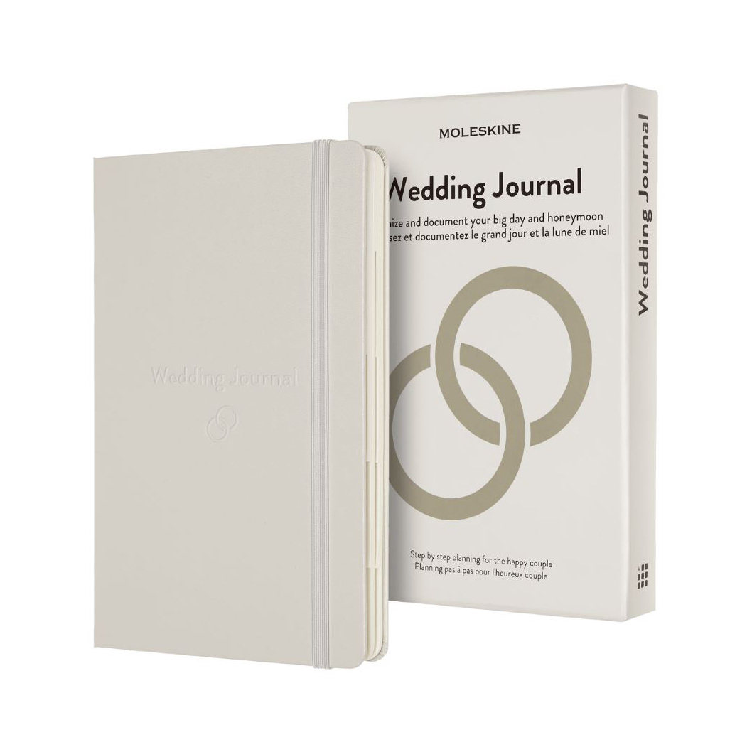 Picture of Moleskine Passion Journal - Wedding - Pearl Grey