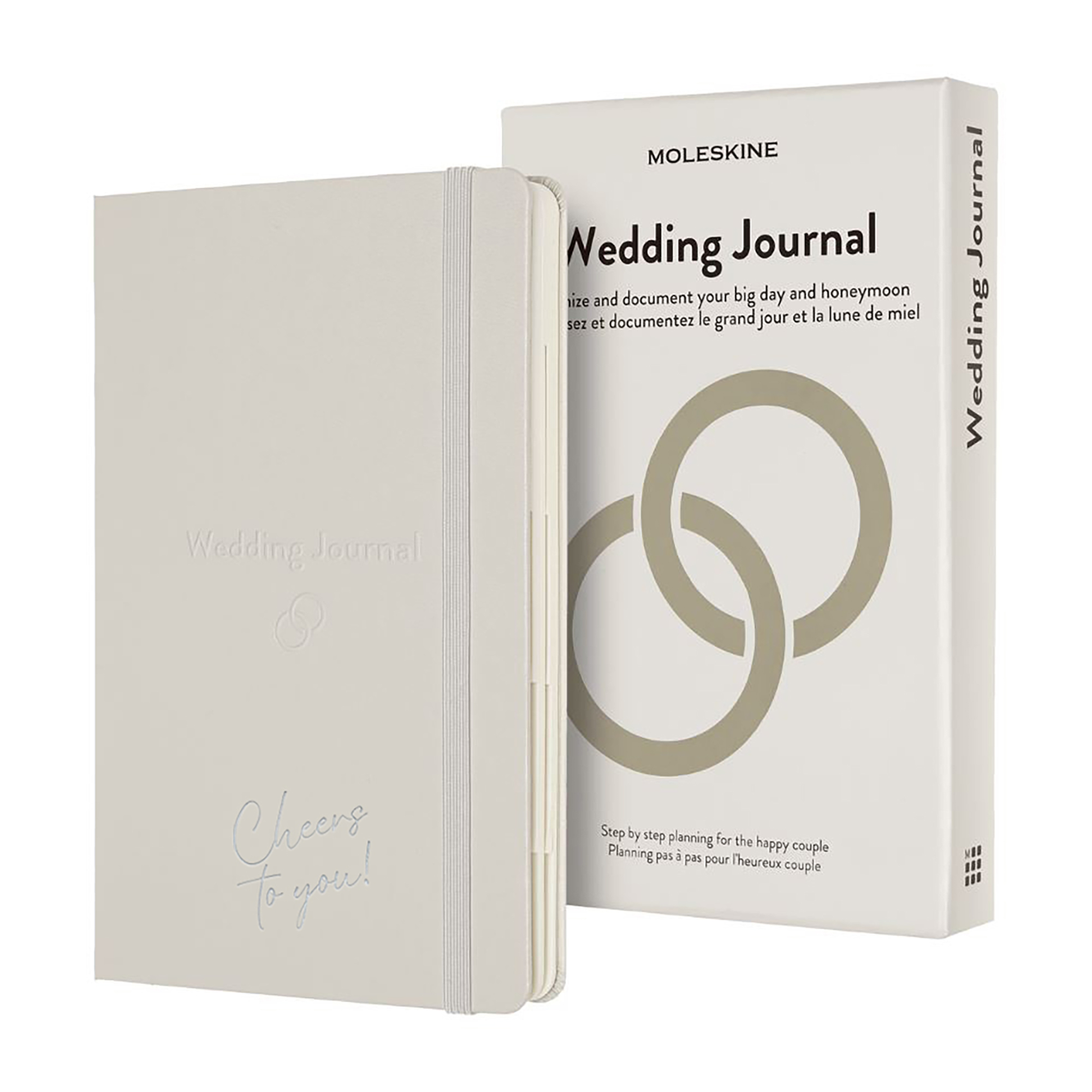 Picture of Moleskine Passion Journal - Wedding - Pearl Grey