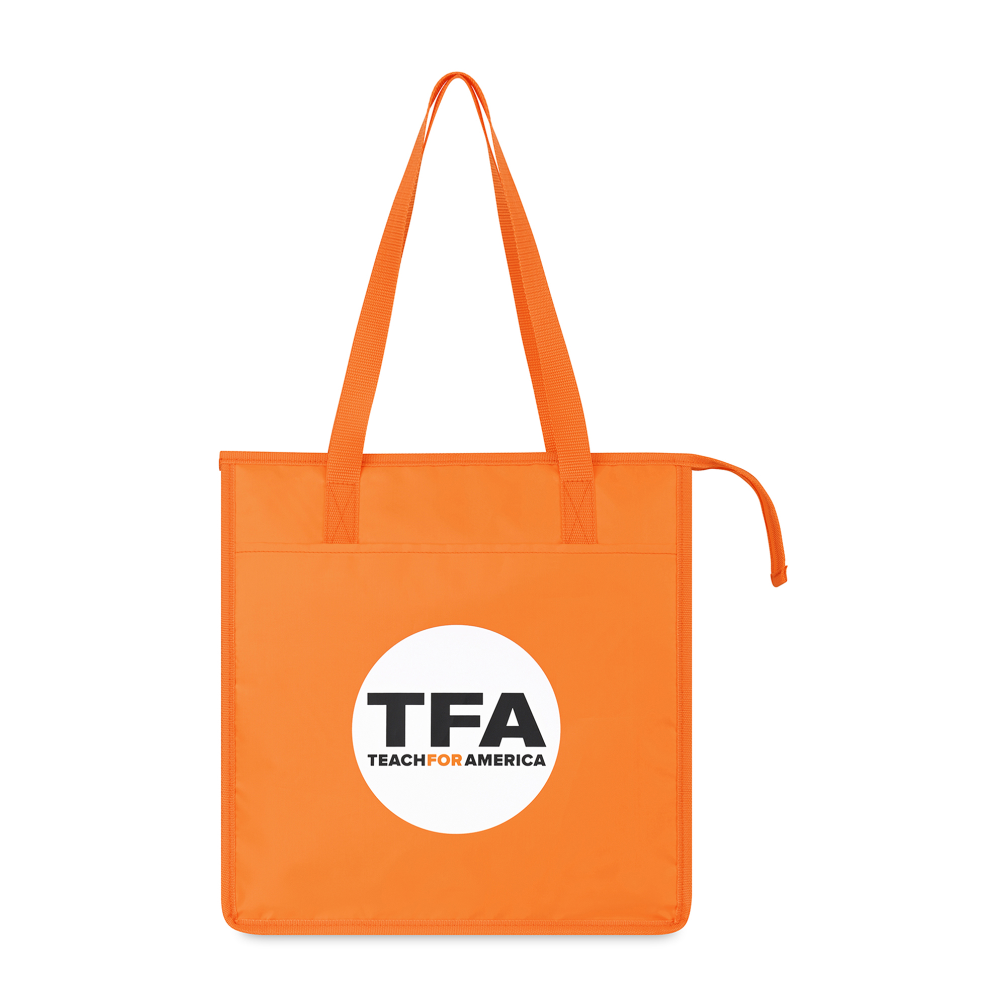 Picture of Arlo Recycled rPET Insulated Grocery Shopper - Orange