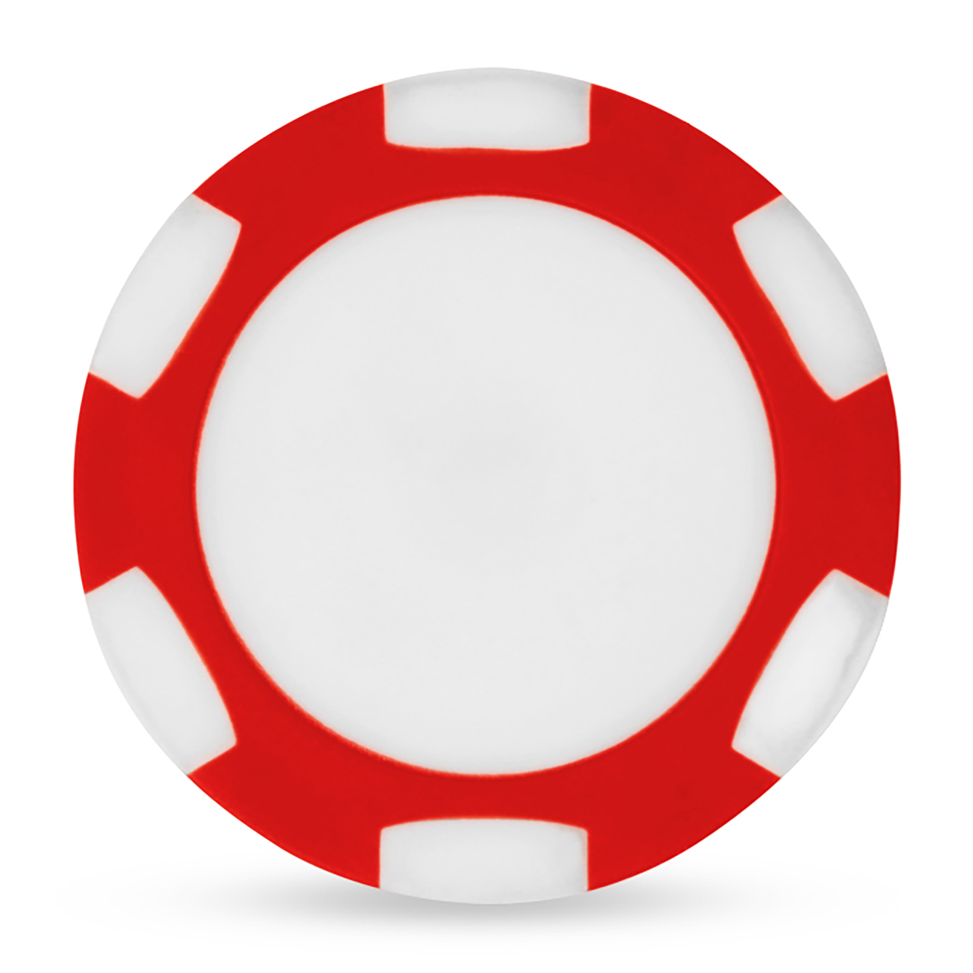 Picture of Ahead Poker Chip with Ball Marker - Red-White