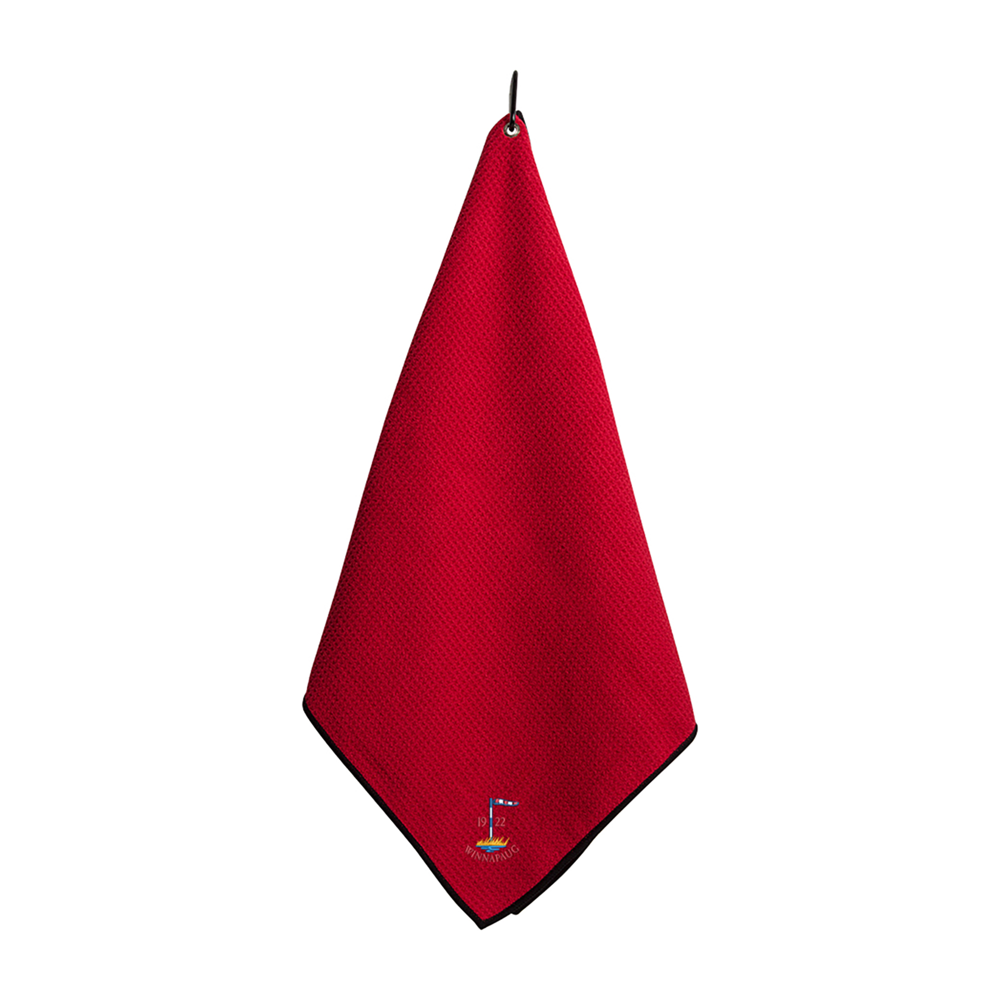 Picture of Ahead Microfiber Golf Towel - Red-Black