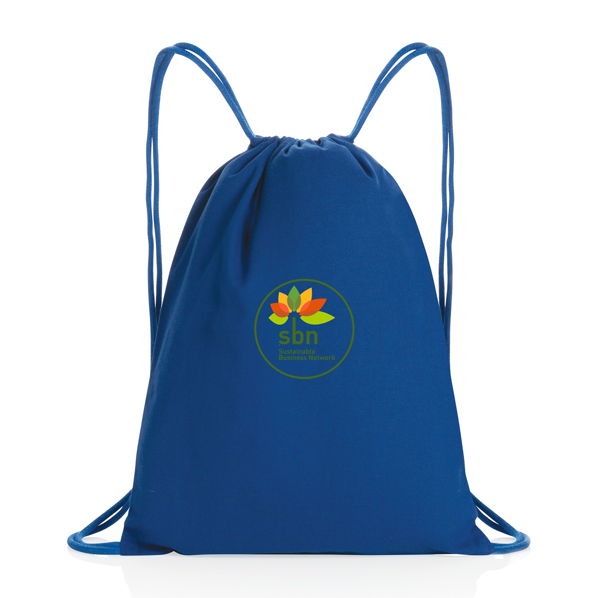 Picture of Impact AWARE Recycled Cotton Cinchpack 145g - Blue