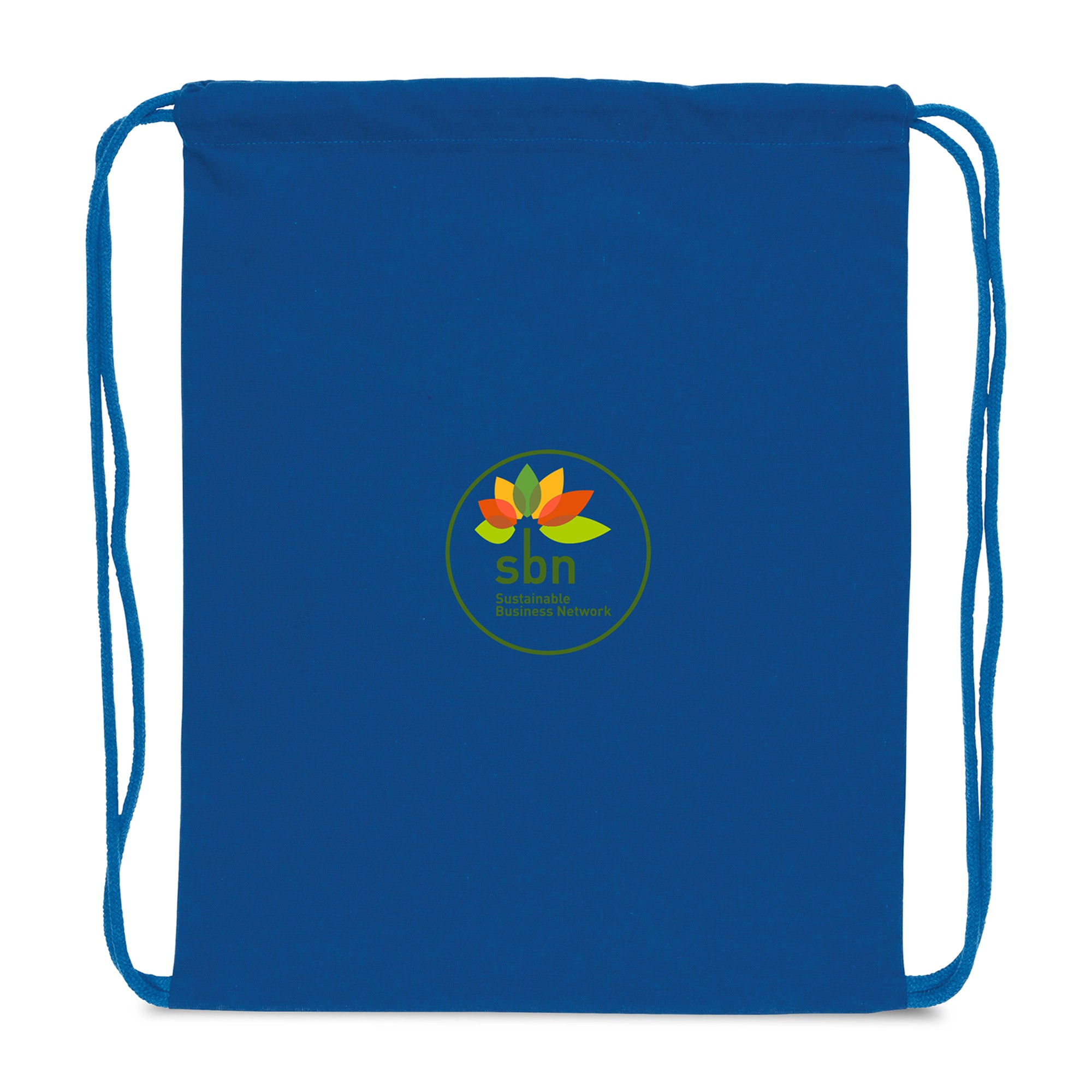Picture of Impact AWARE Recycled Cotton Cinchpack 145g - Blue