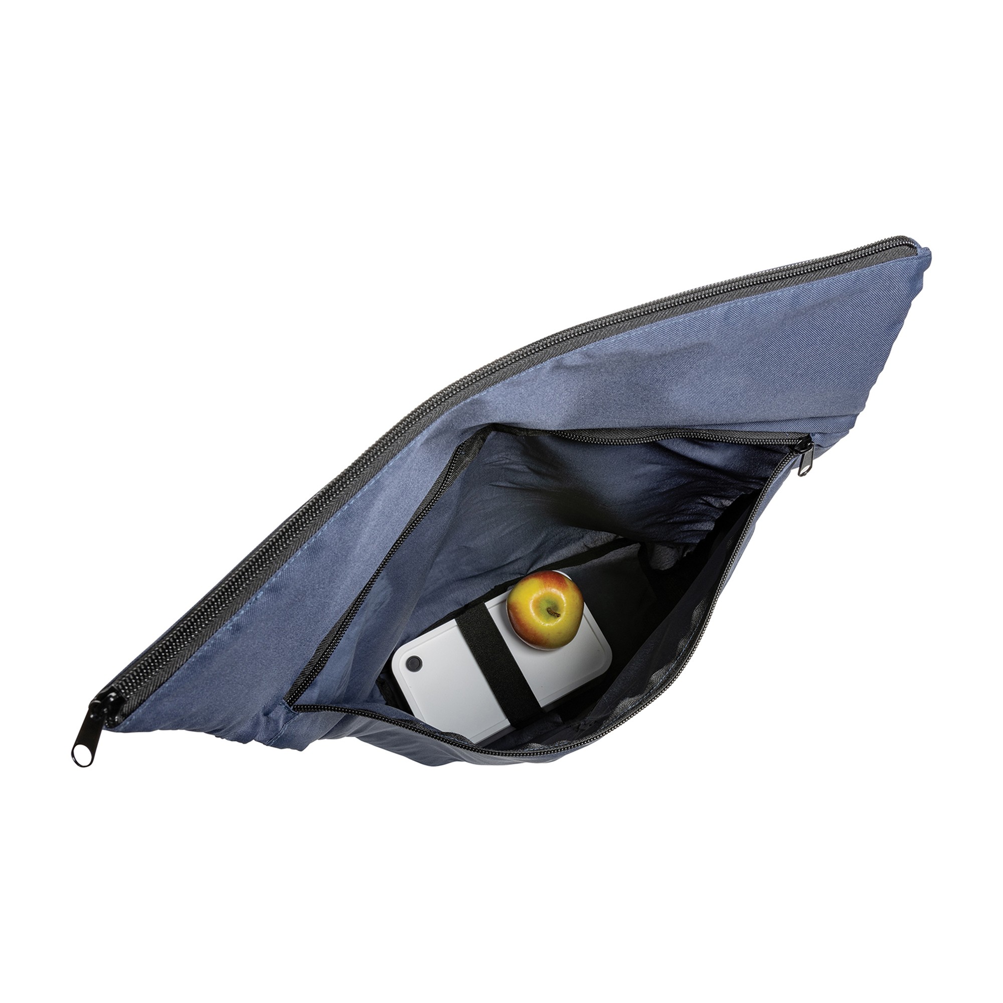 Picture of Dillon AWARE rPET Lightweight Foldable Backpack - Navy