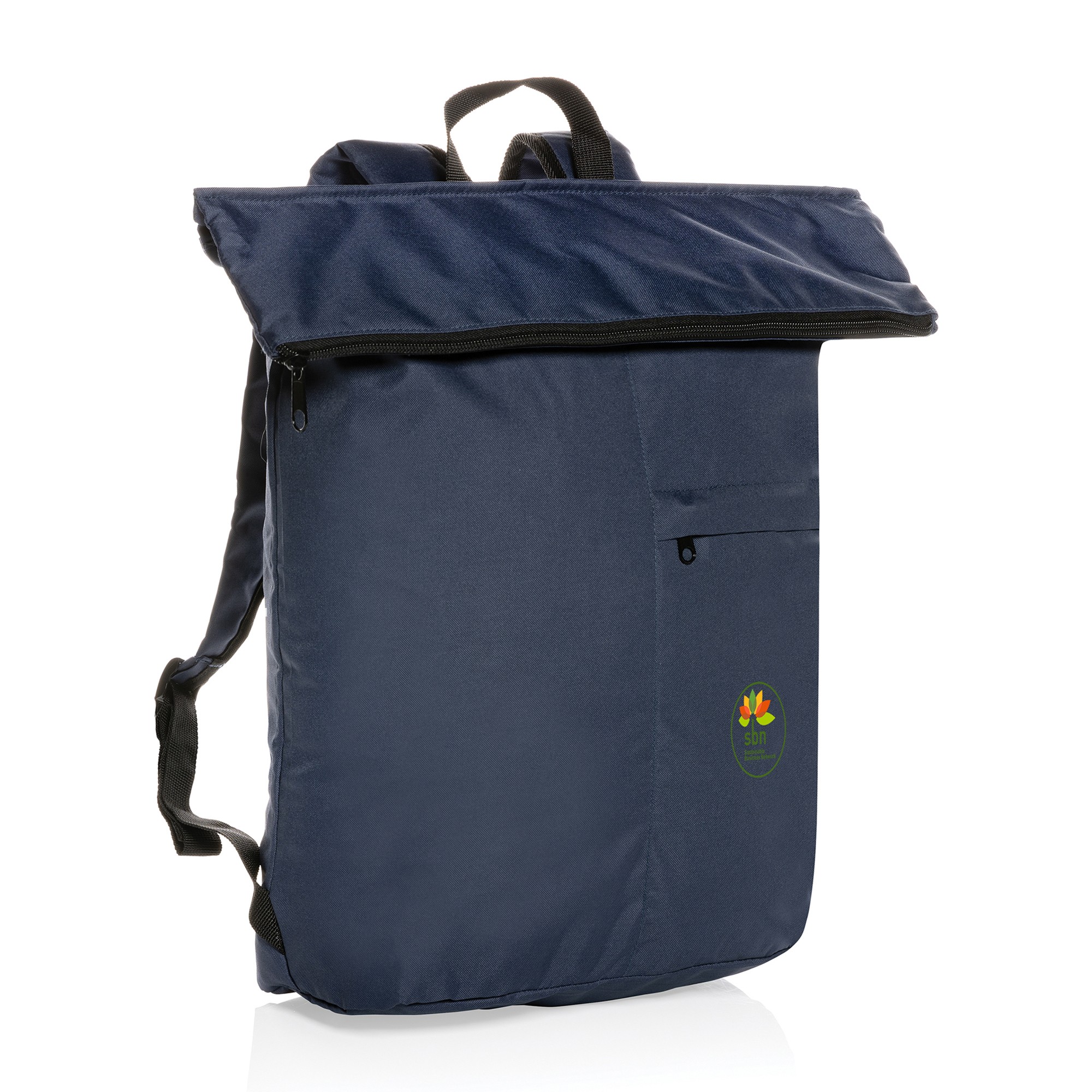 Picture of Dillon AWARE rPET Lightweight Foldable Backpack - Navy