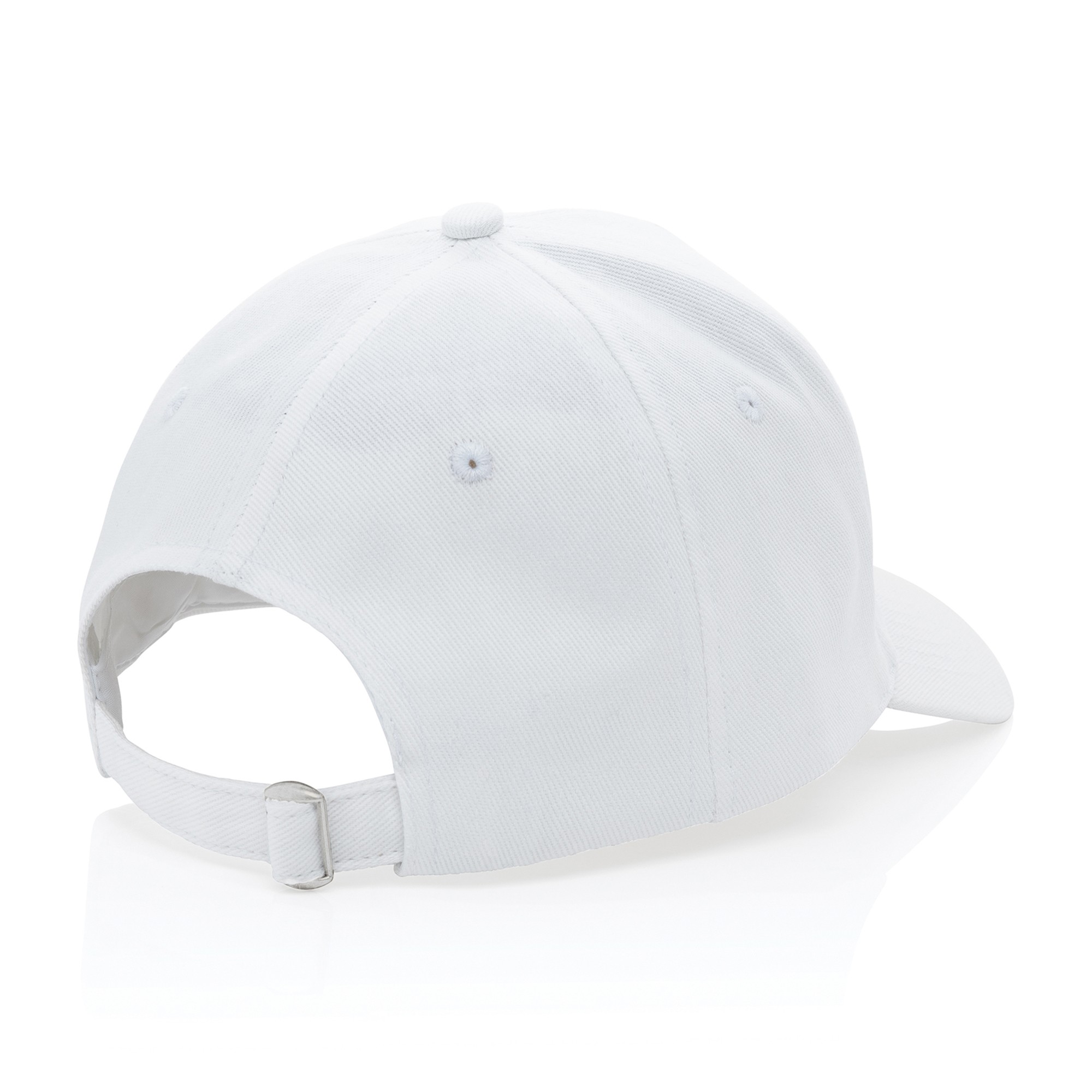 Picture of Impact 5 Panel 280gr Recycled Cotton Cap - AWARE - White